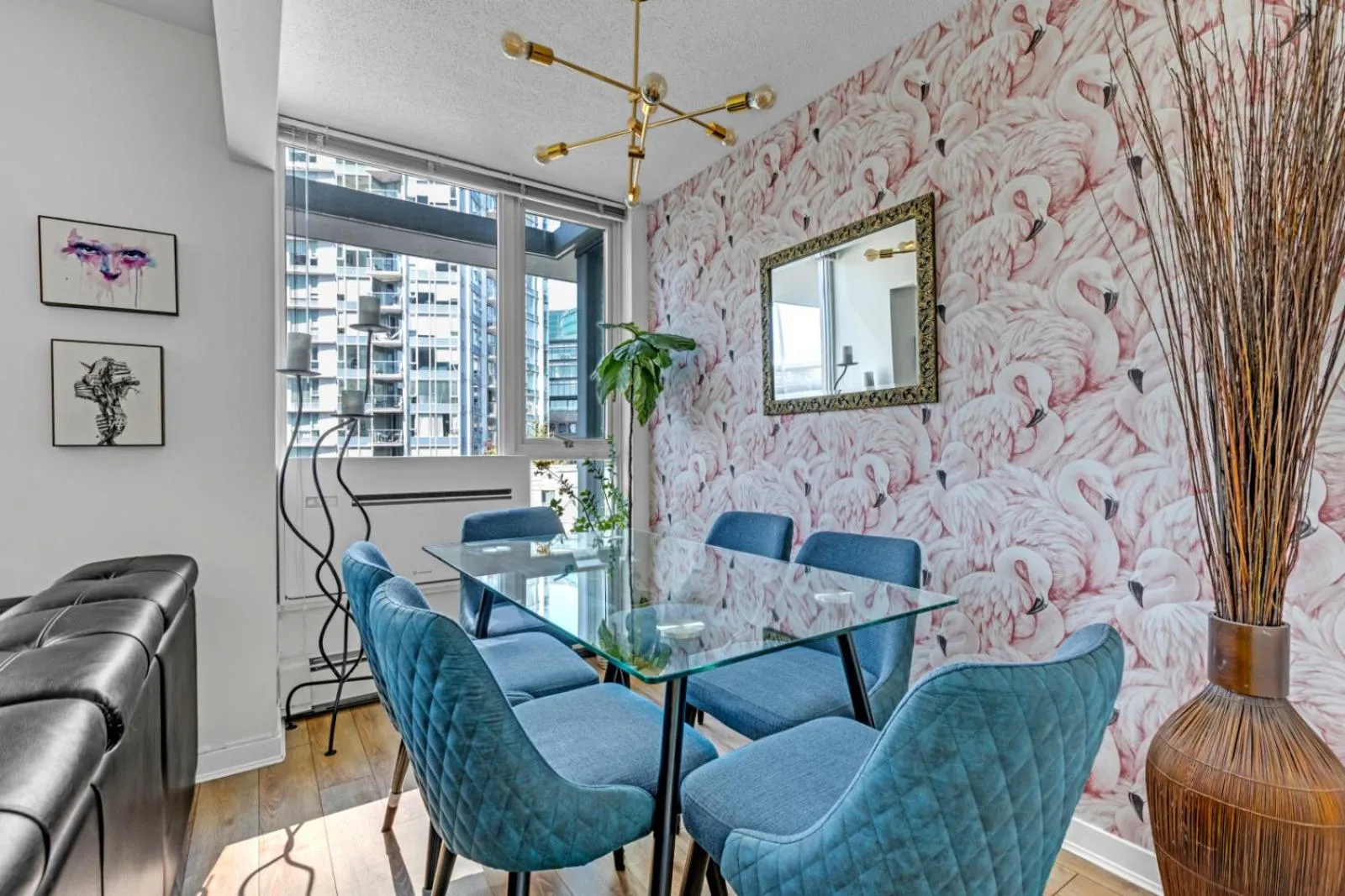 Dining area in Gastown Downtown Apartment very central