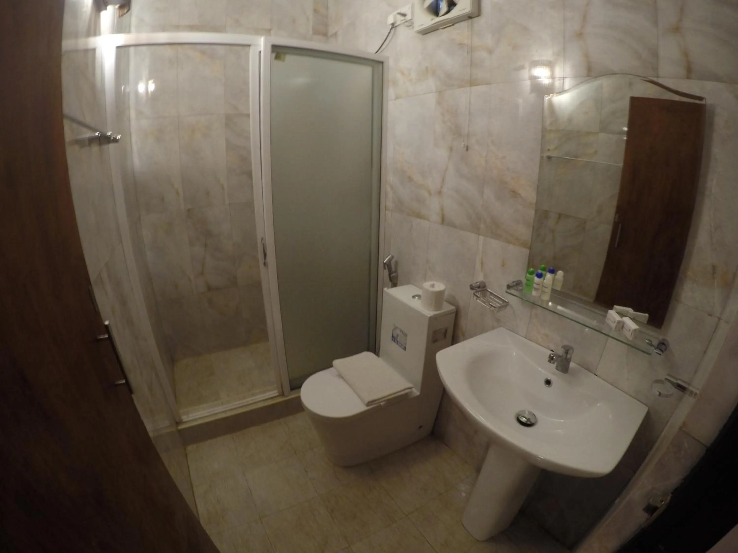 Toilet in Sizzle Sports Club