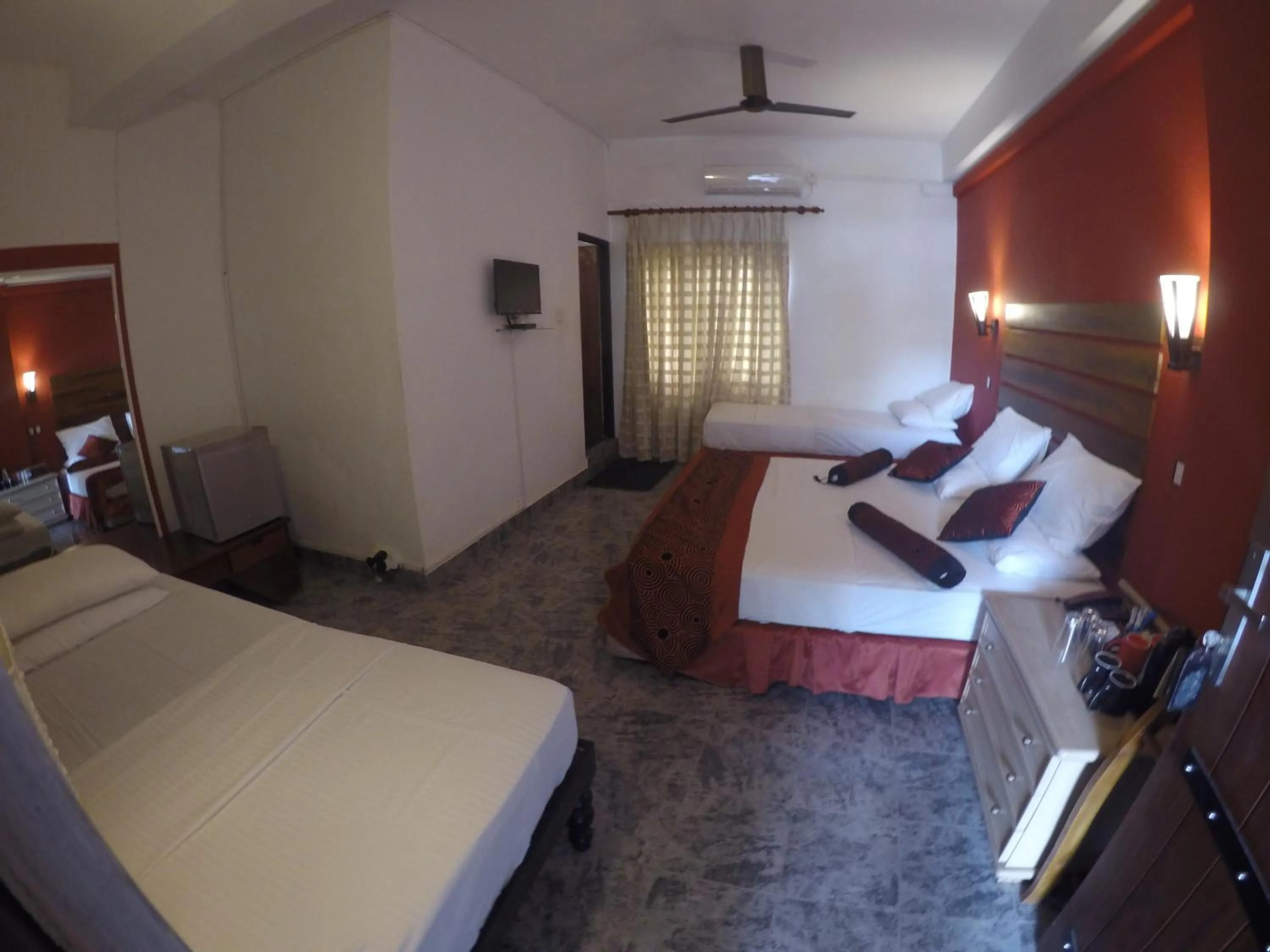 Photo of the whole room, Bed in Sizzle Sports Club