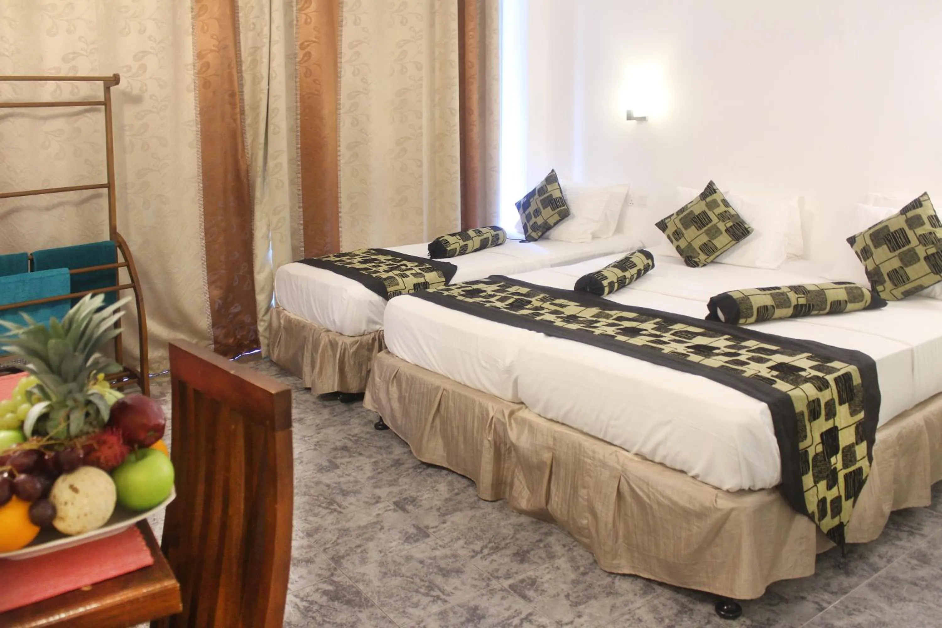 Bedroom, Bed in Sizzle Sports Club