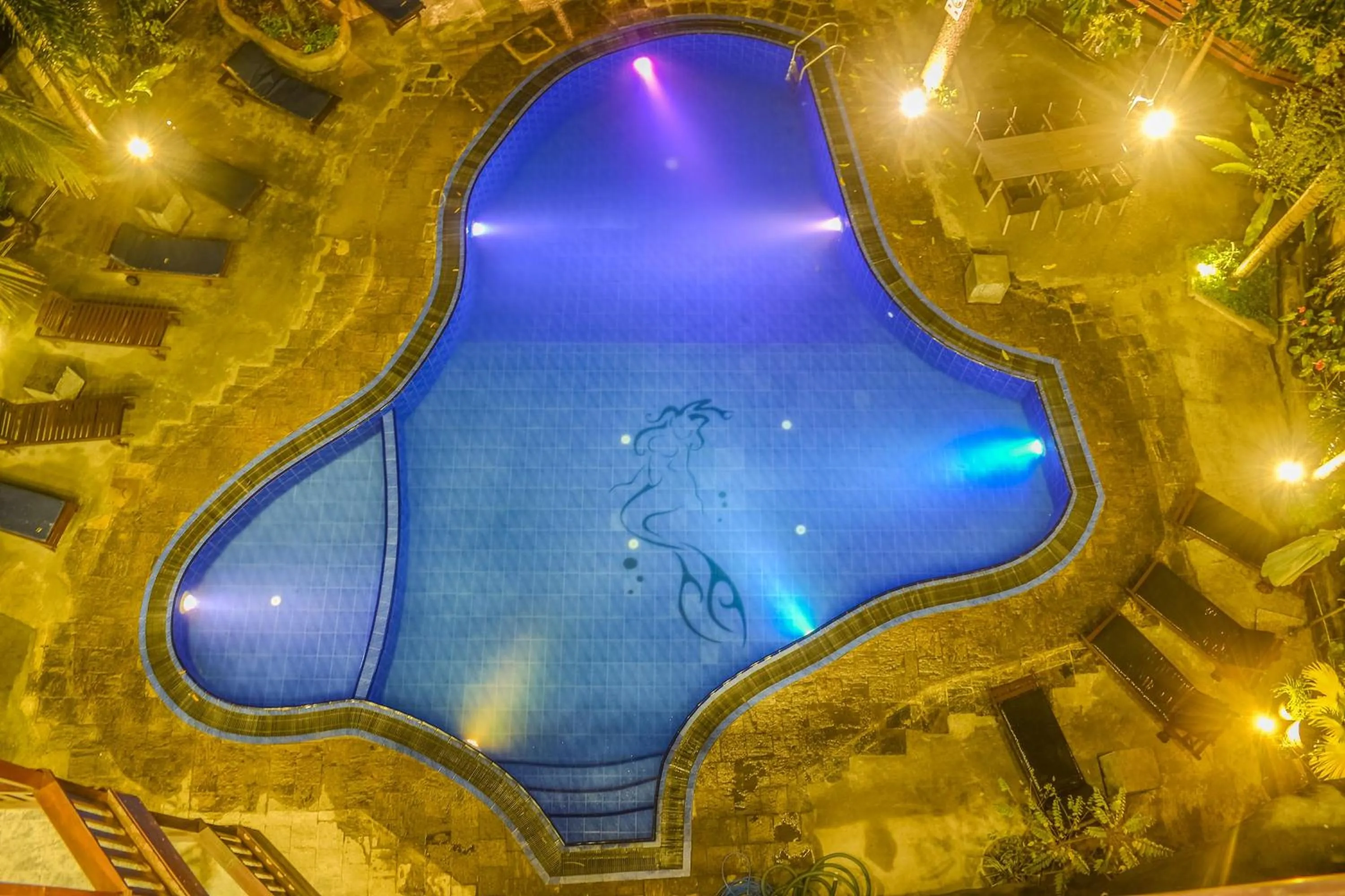 Pool view in Sizzle Sports Club