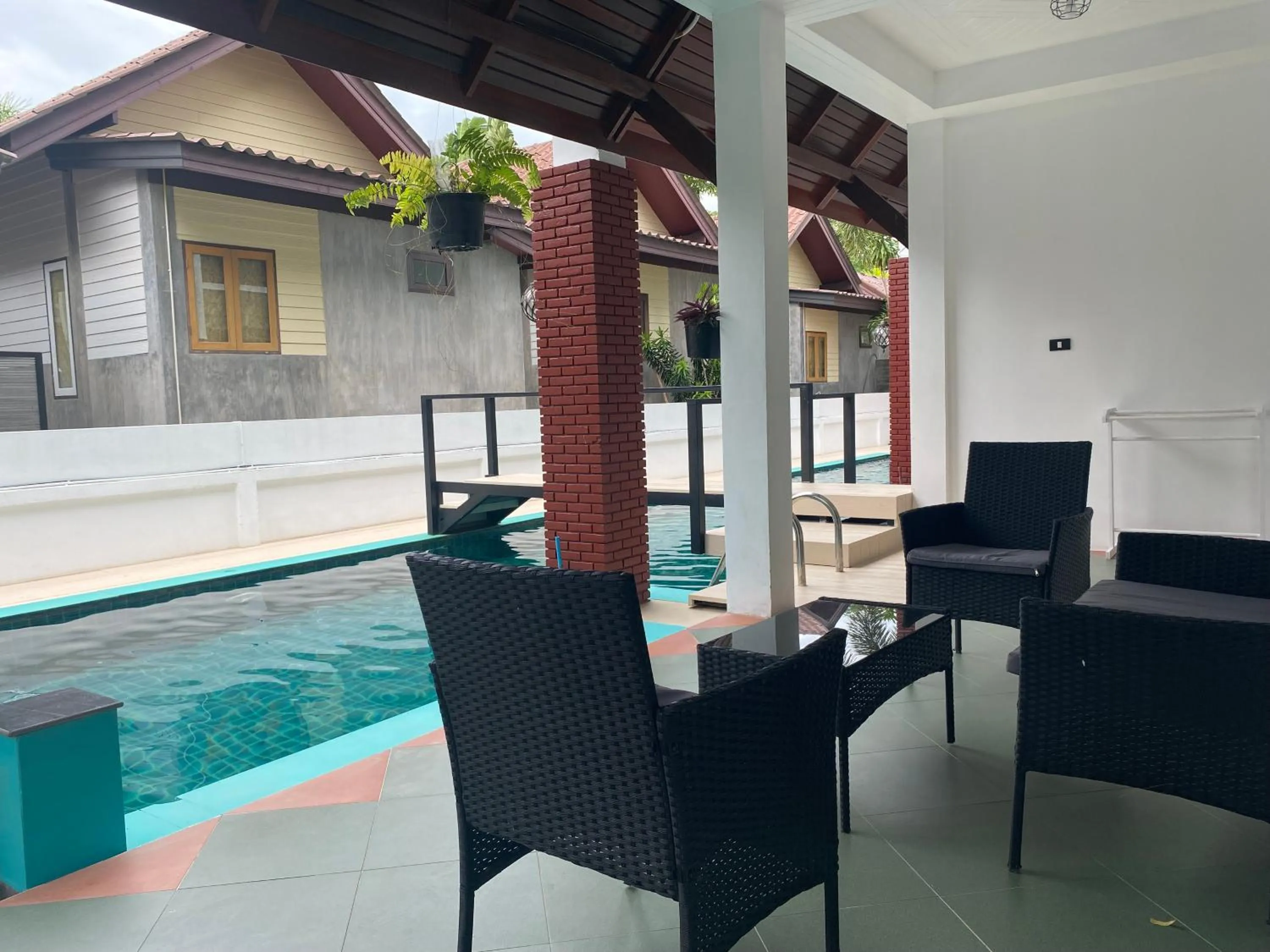 Patio in Amara Beach Resort Koh Phangan