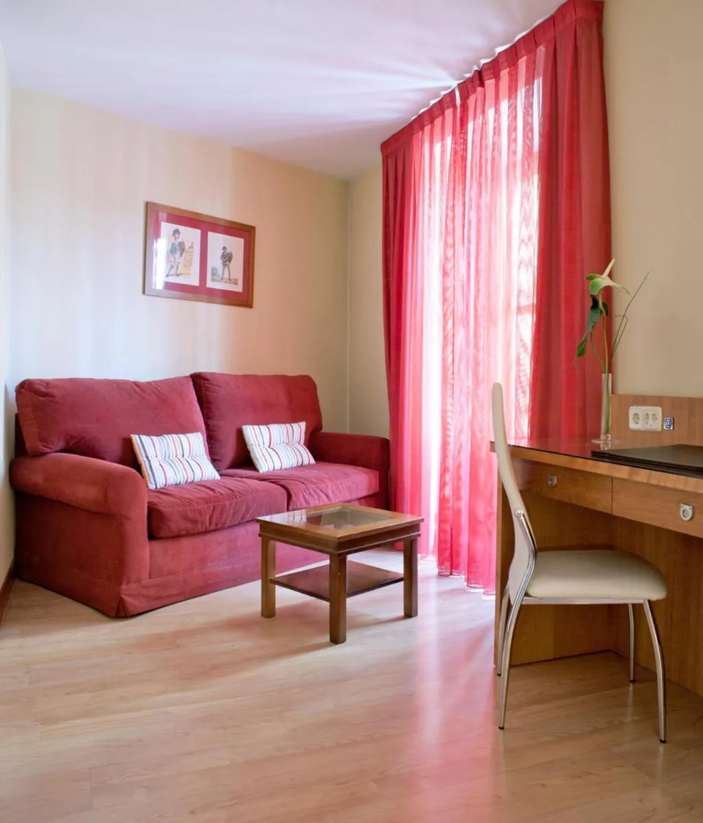 Seating area in Ateneo Puerta del Sol