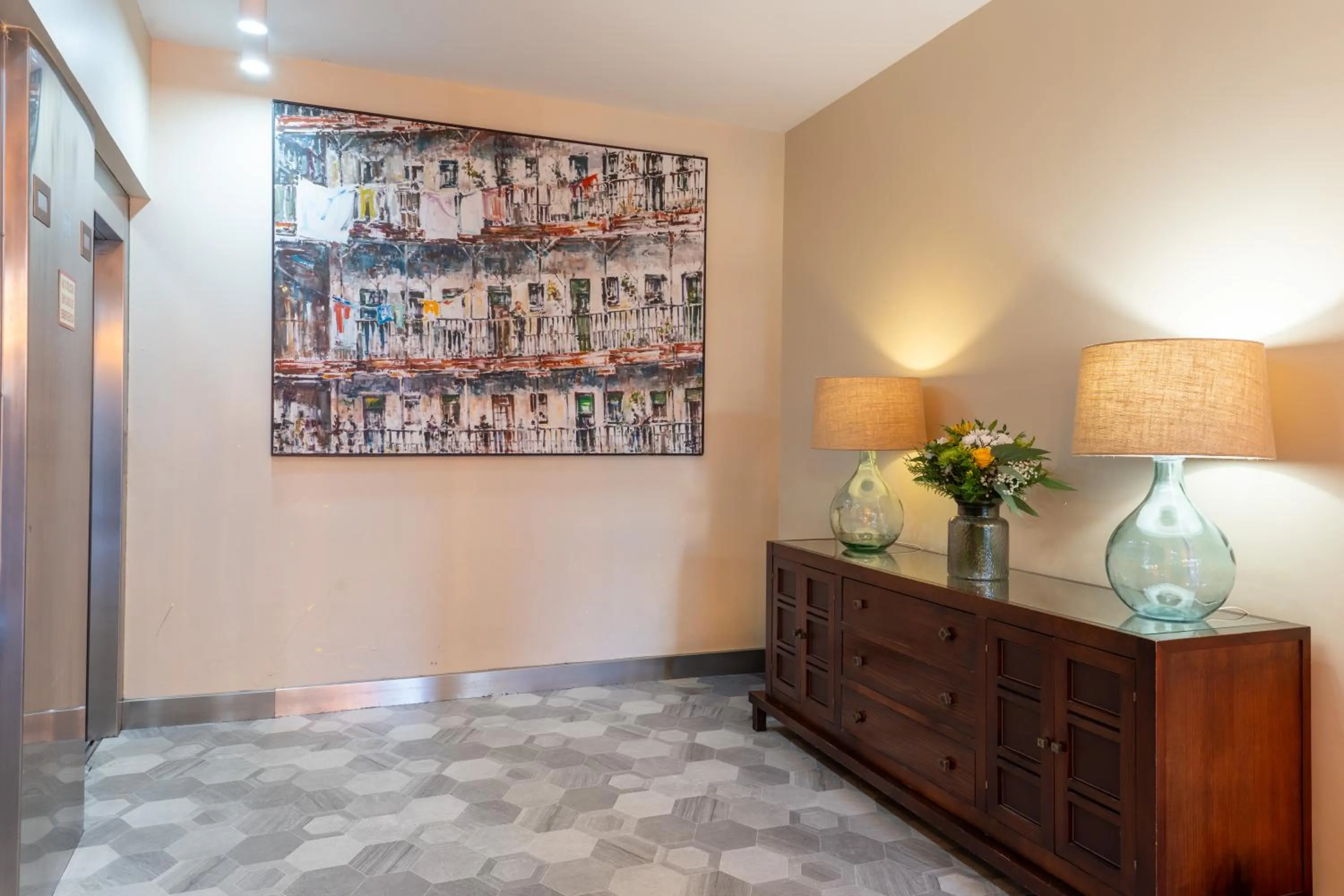 Lobby or reception in Ateneo Puerta del Sol