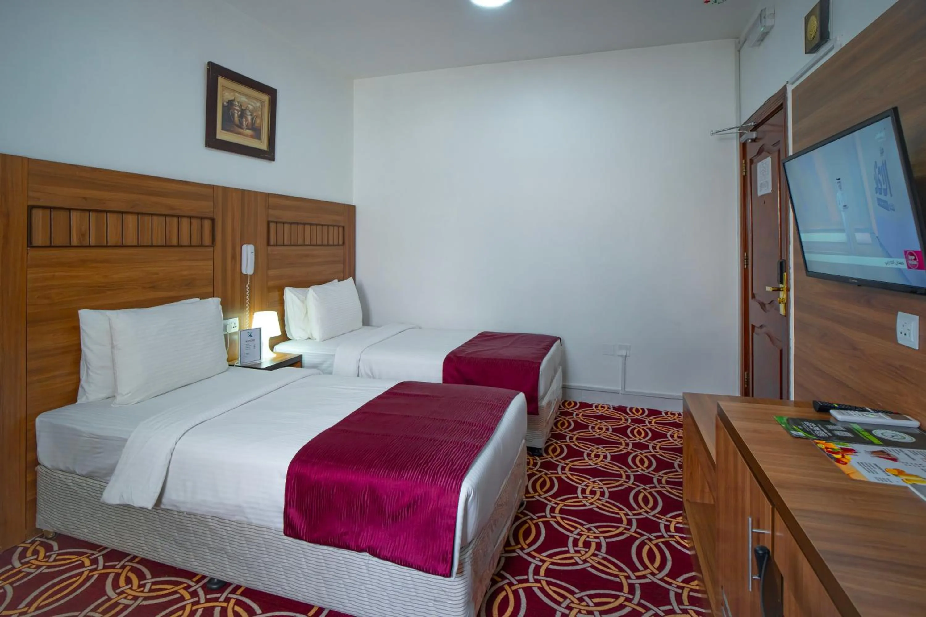 Bed in AL KARNAK HOTEL - BRANCH