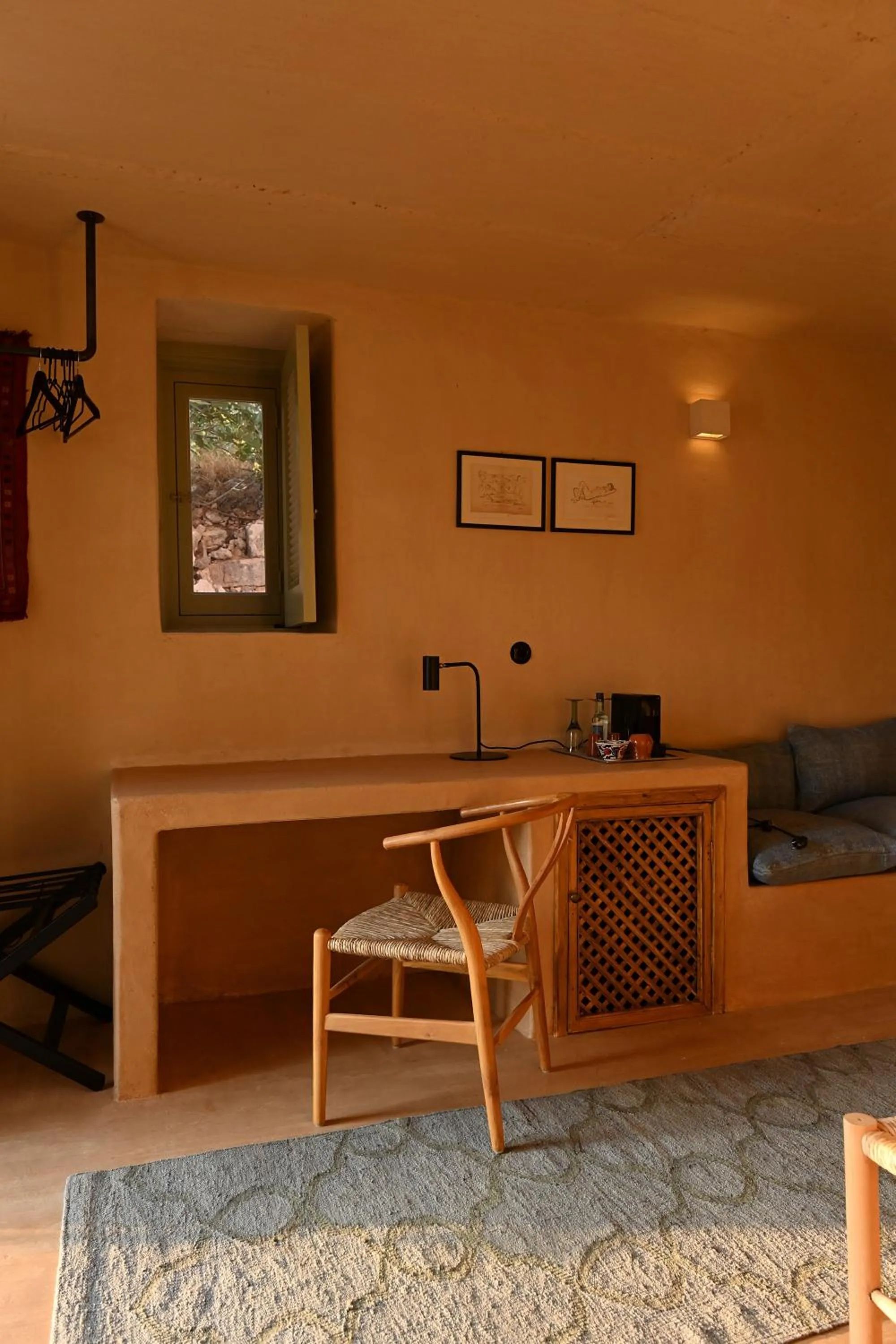 Seating area in Casa Mediterraneo Hotel