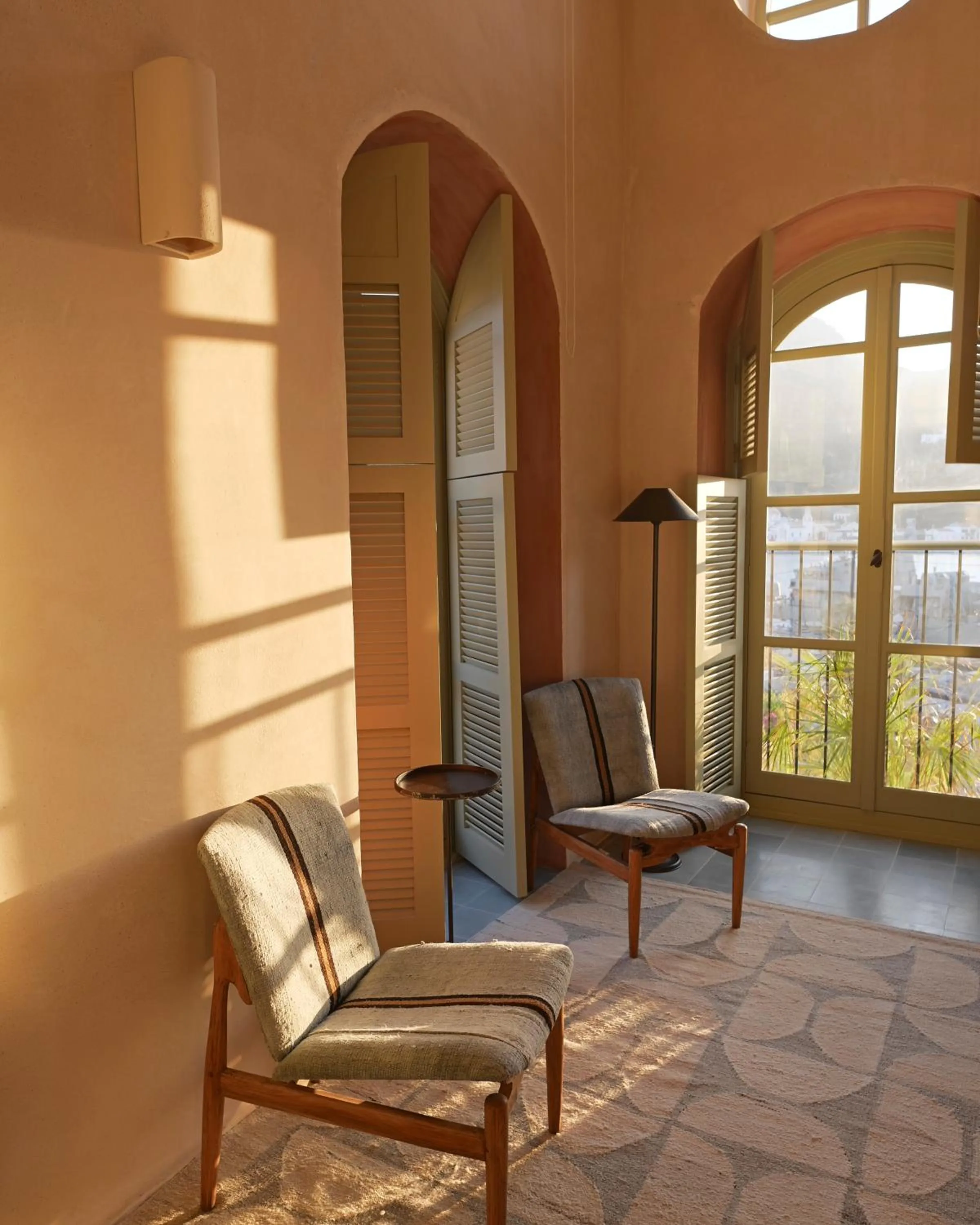 Seating area in Casa Mediterraneo Hotel