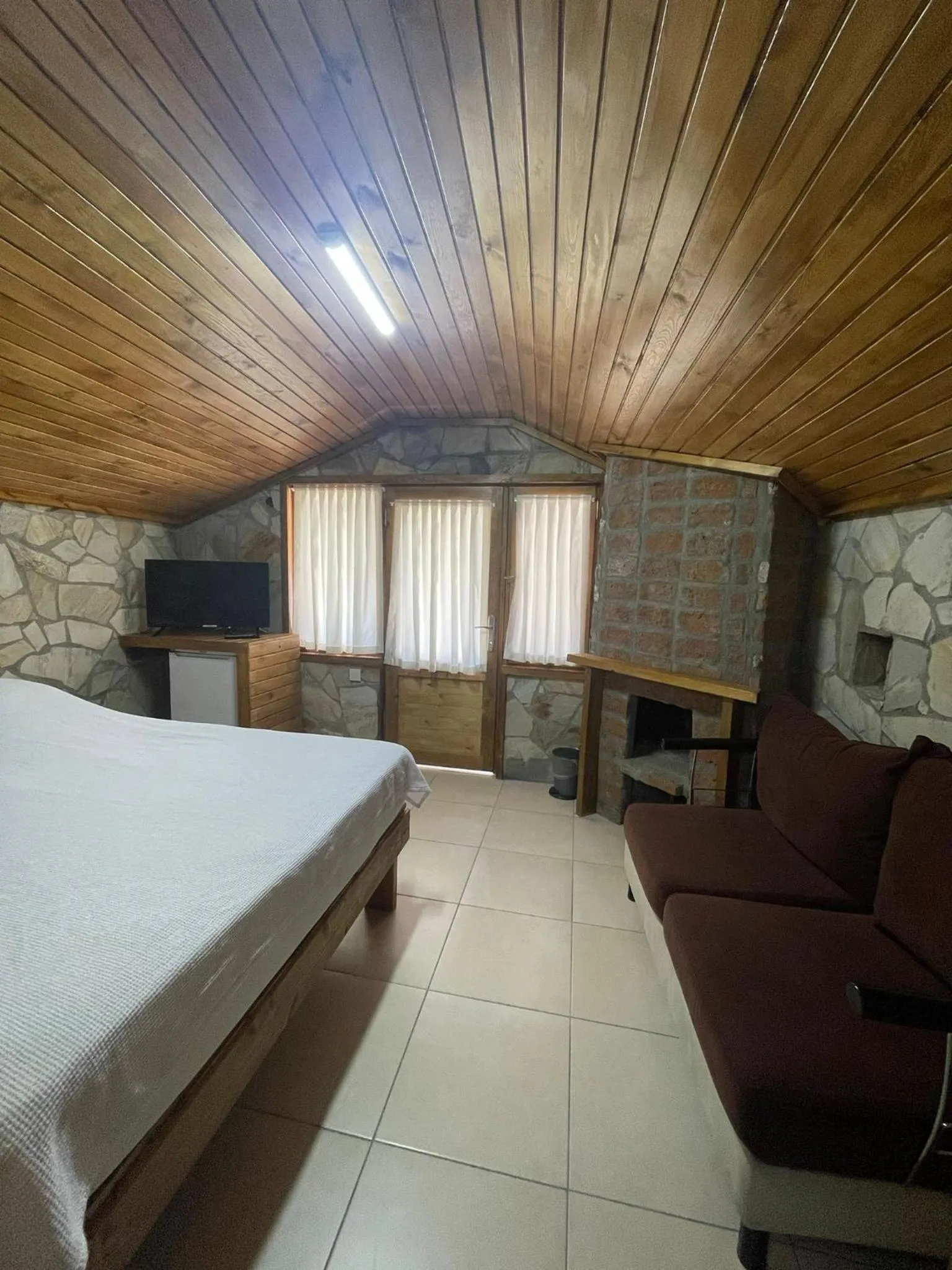 Bed in Zeytindağı bungalow
