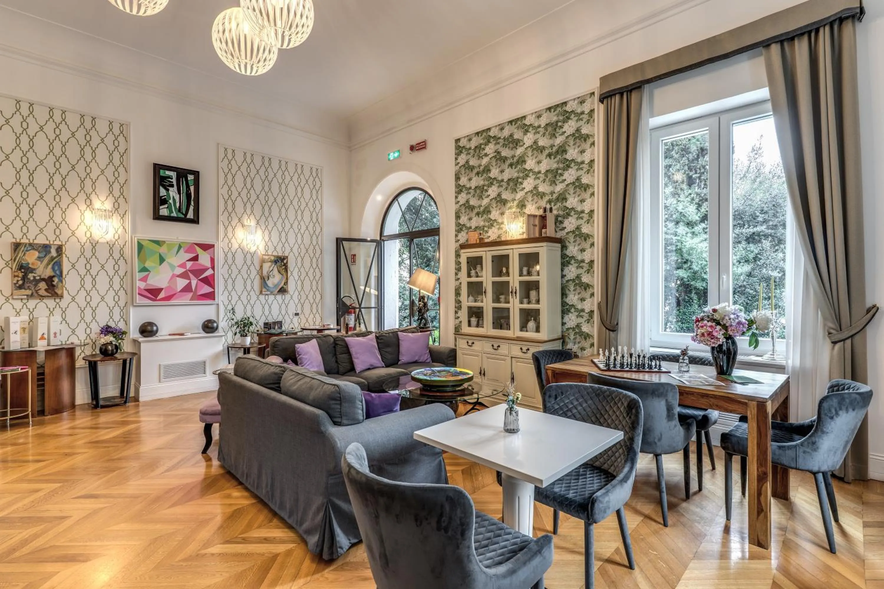 Lobby or reception in Mangili Garden Hotel