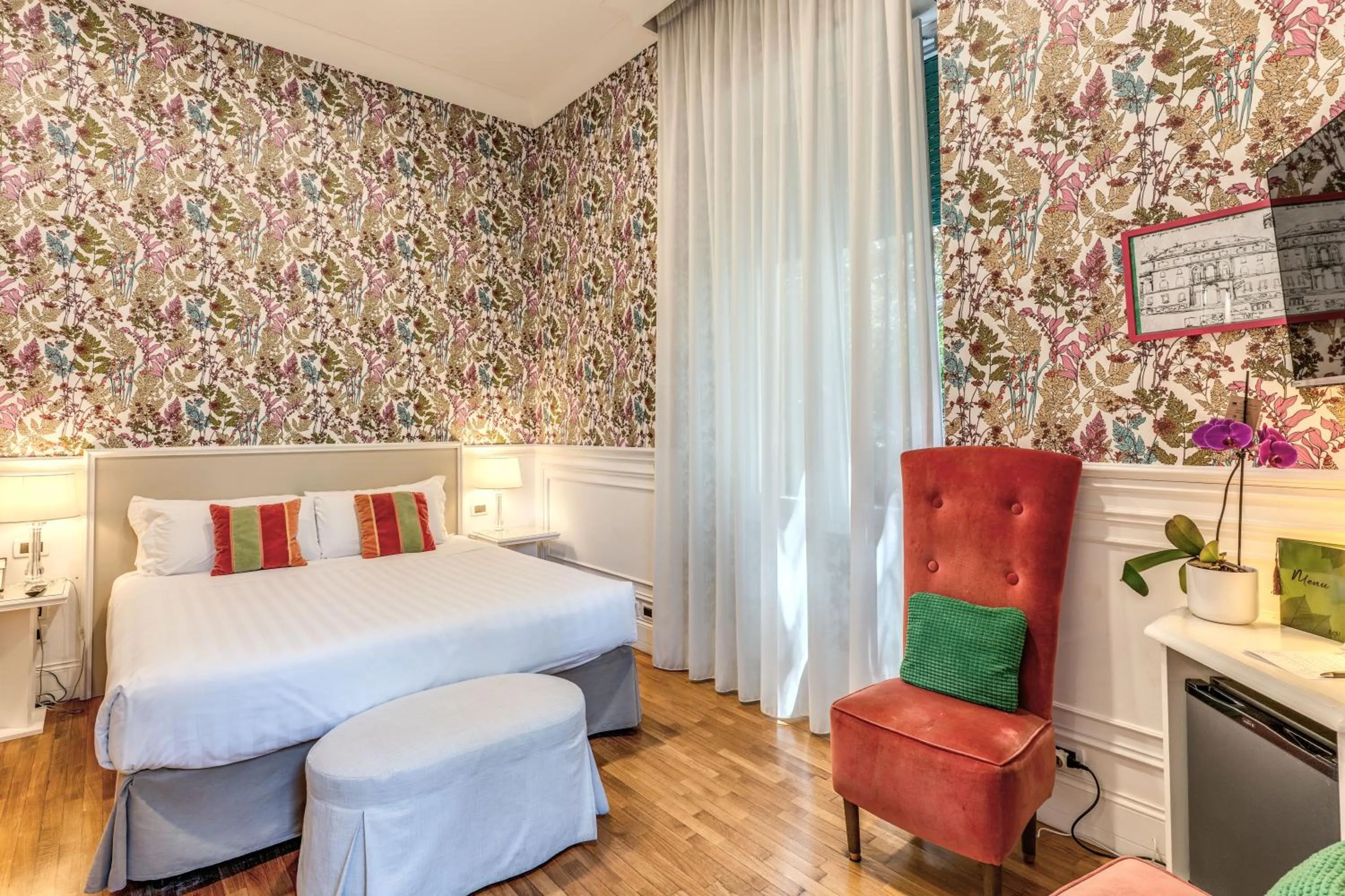 Photo of the whole room, Bed in Mangili Garden Hotel