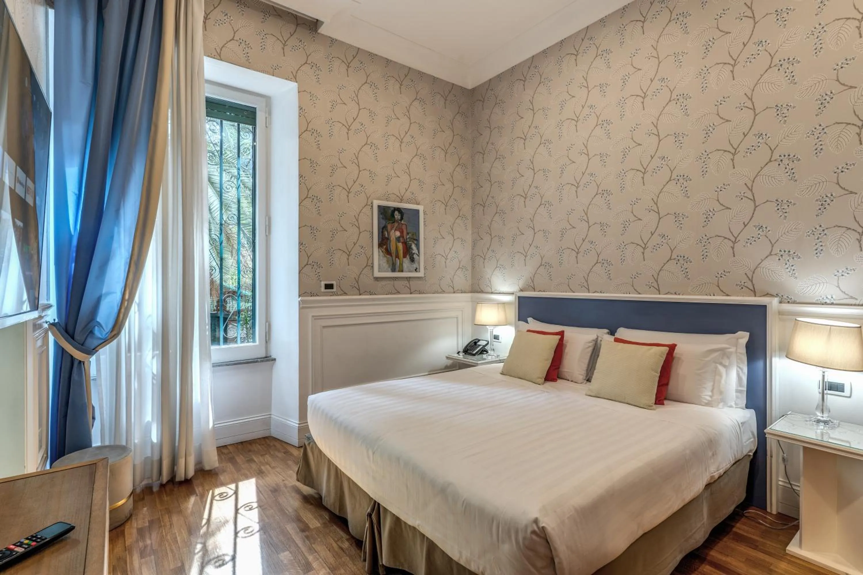 Bedroom, Bed in Mangili Garden Hotel