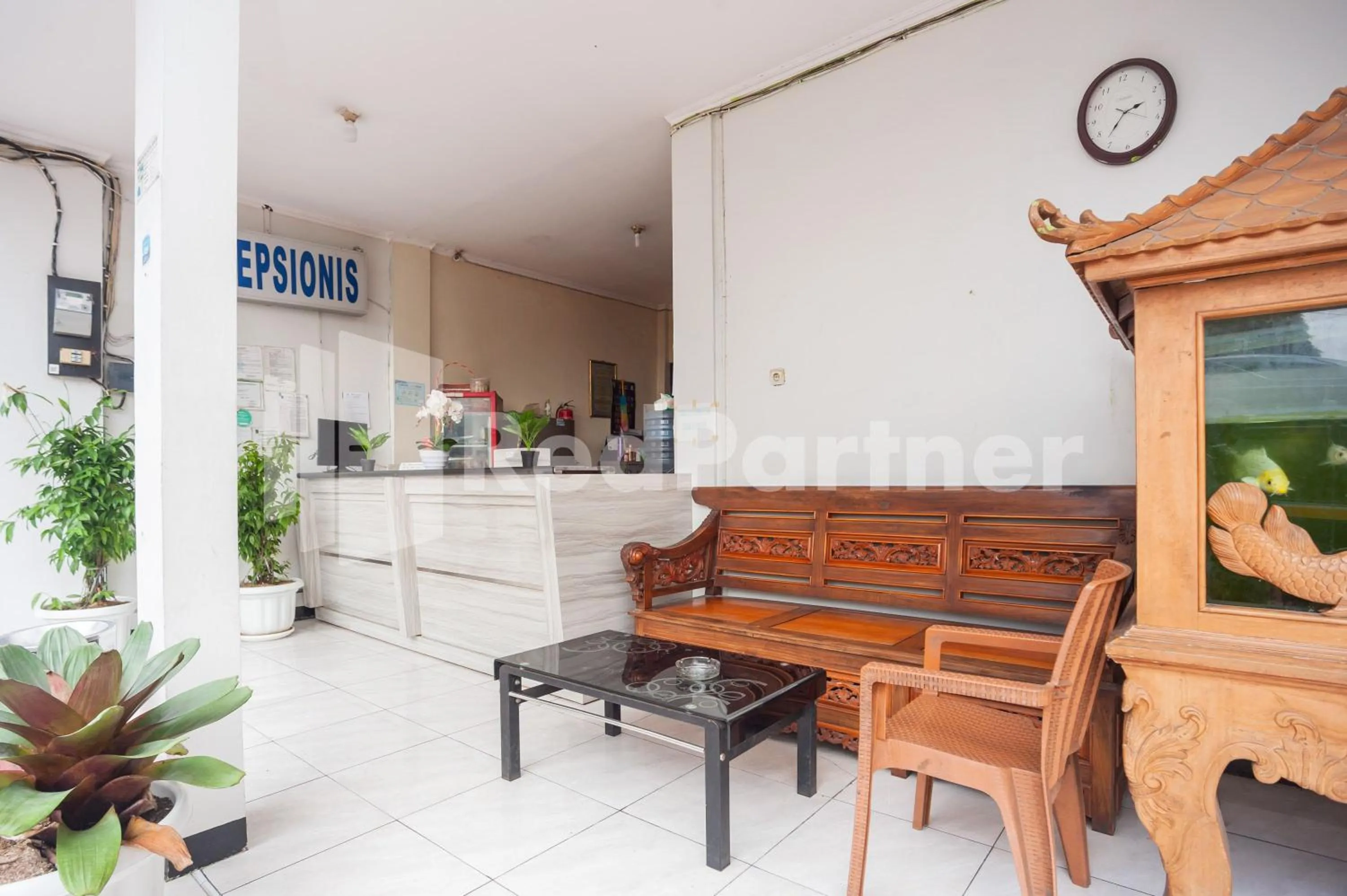 Lobby or reception in Wisma Juanda Bogor Mitra RedDoorz