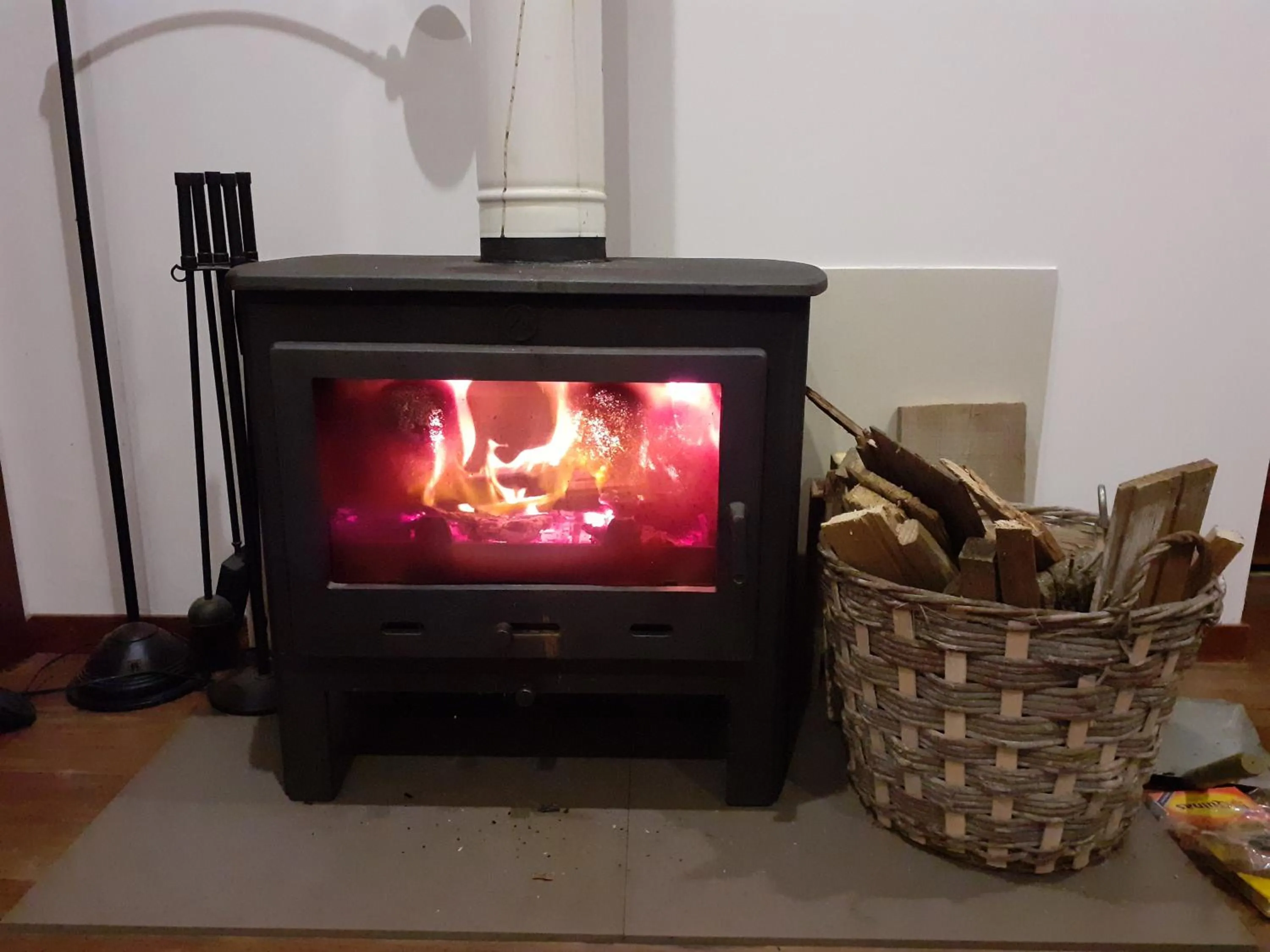 fireplace in Casa do Crasto