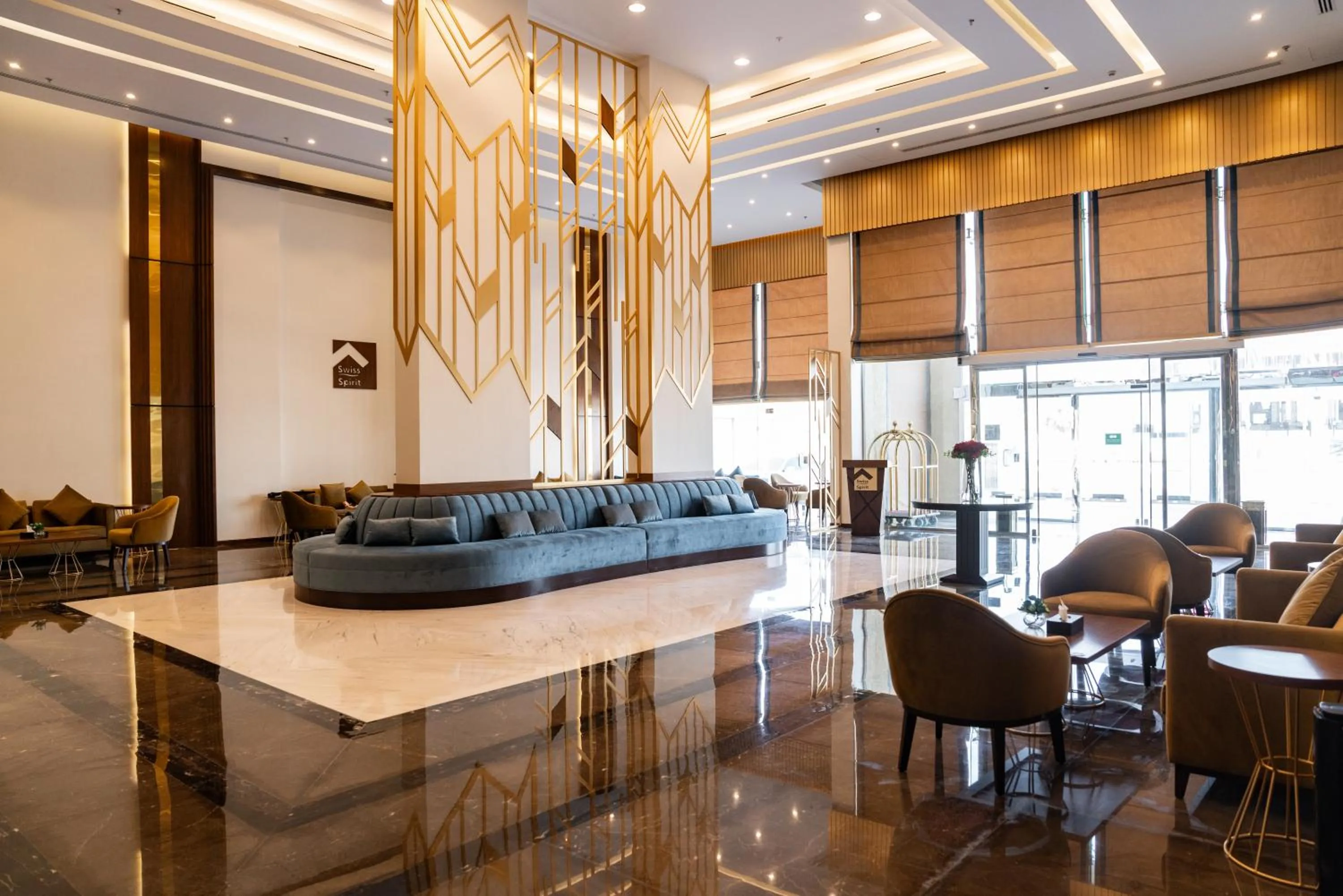 Lobby or reception in Swiss Spirit Hotel & Suites Dammam Corniche