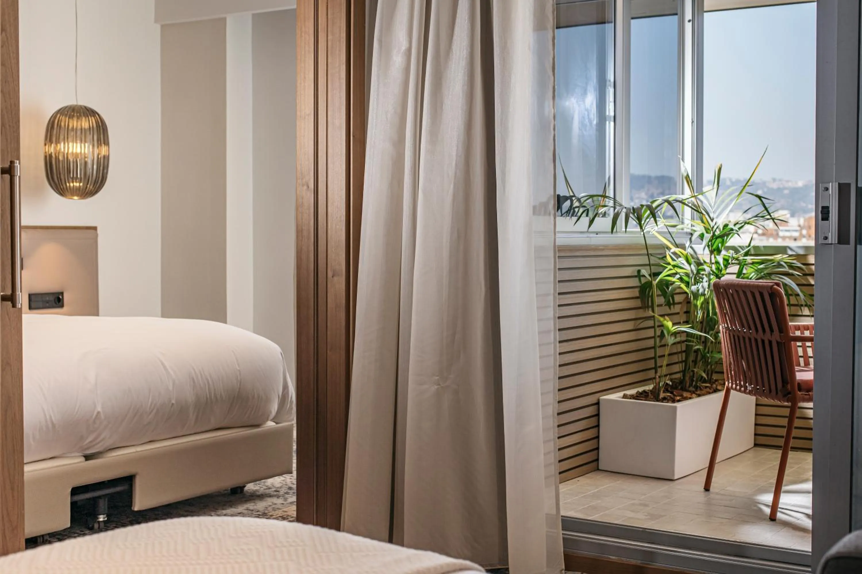 Balcony/Terrace, Bed in InterContinental Barcelona by IHG