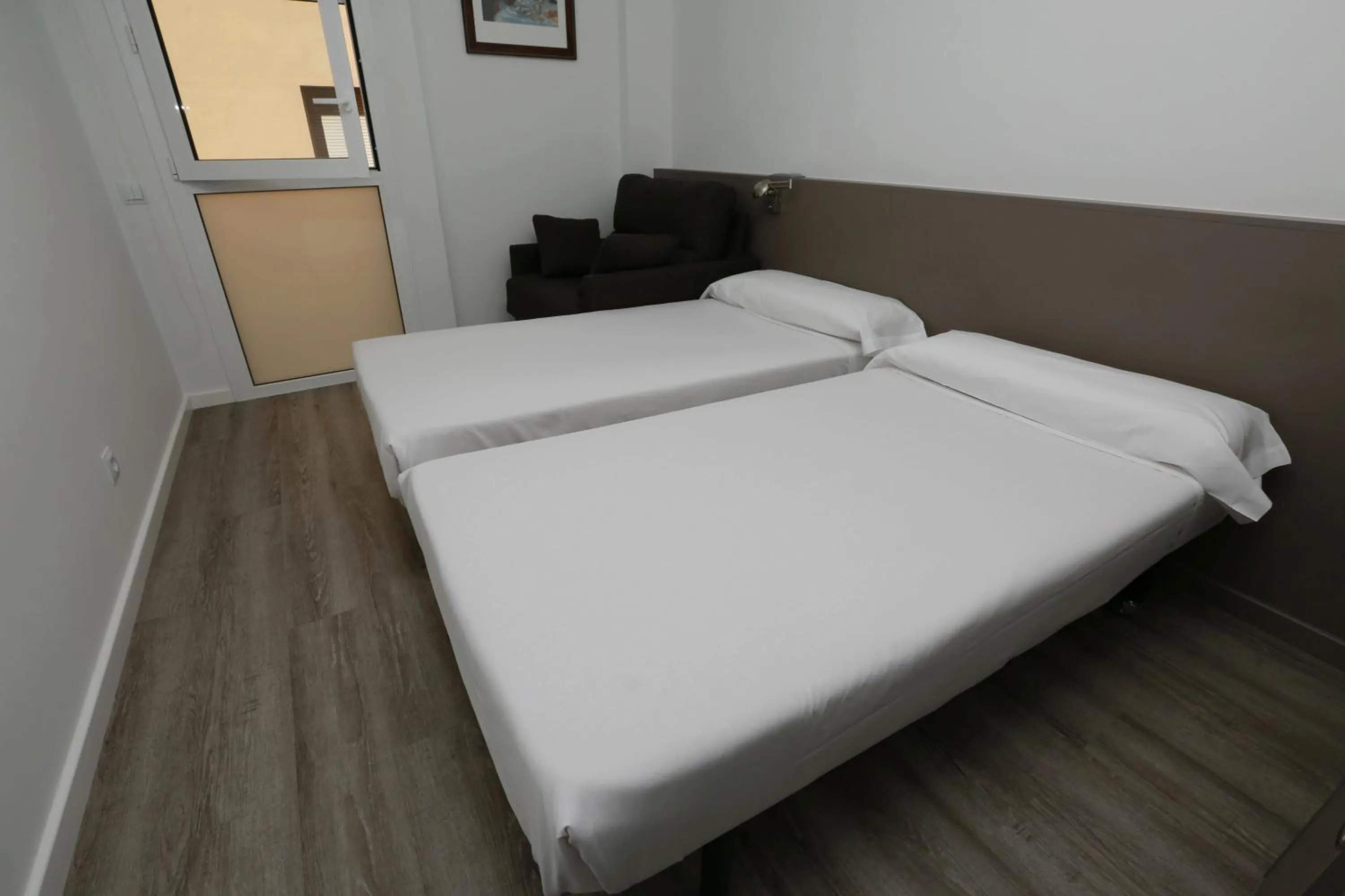 Bed in Hotel Alguer Camp Nou