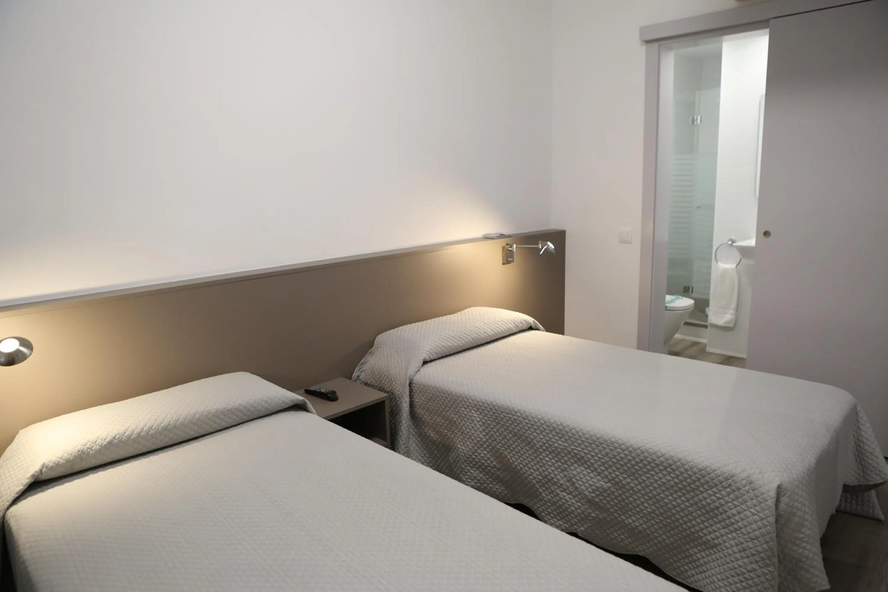 Bed in Hotel Alguer Camp Nou