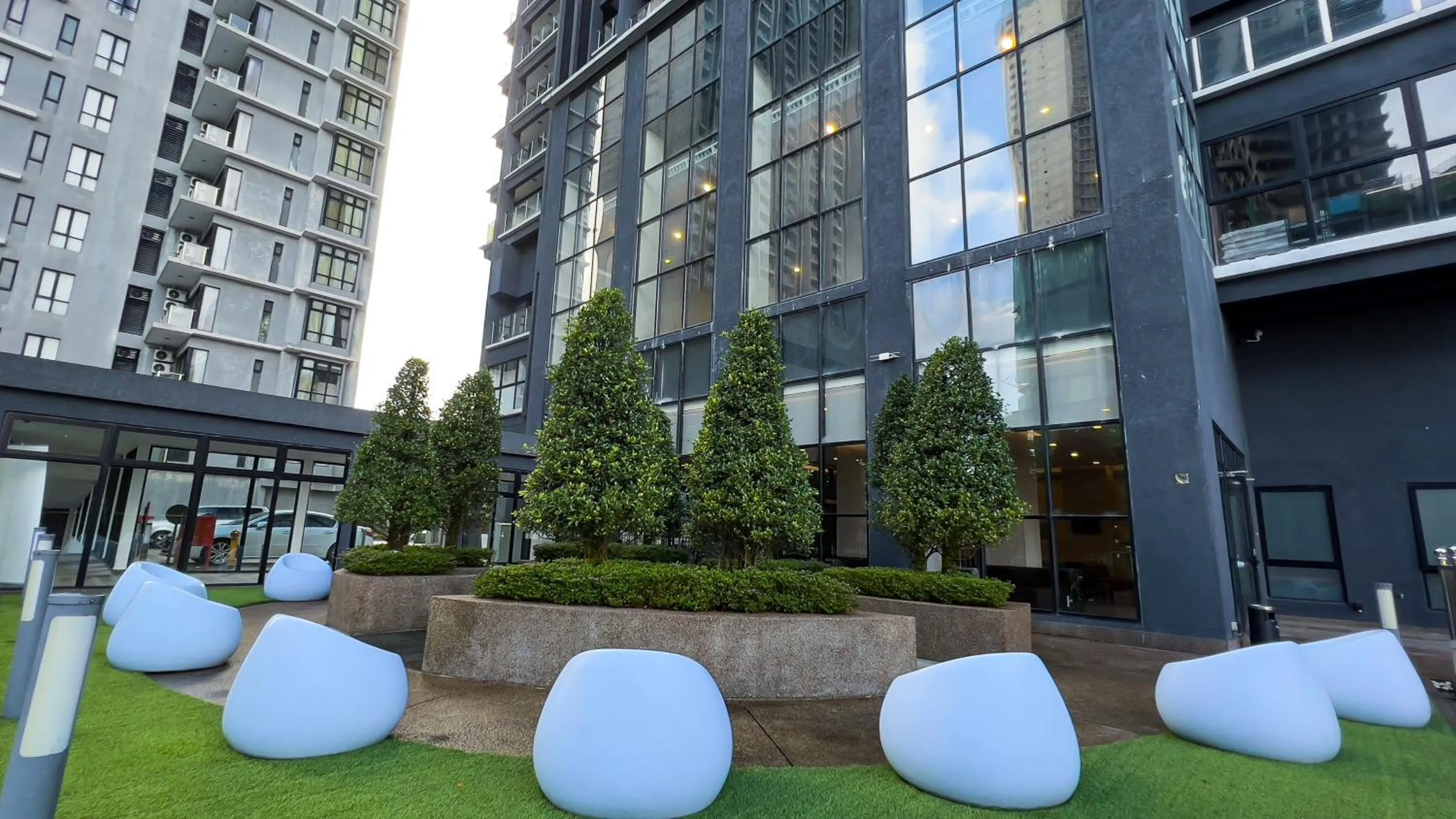 Garden in The Yanné, Onsen Hotel