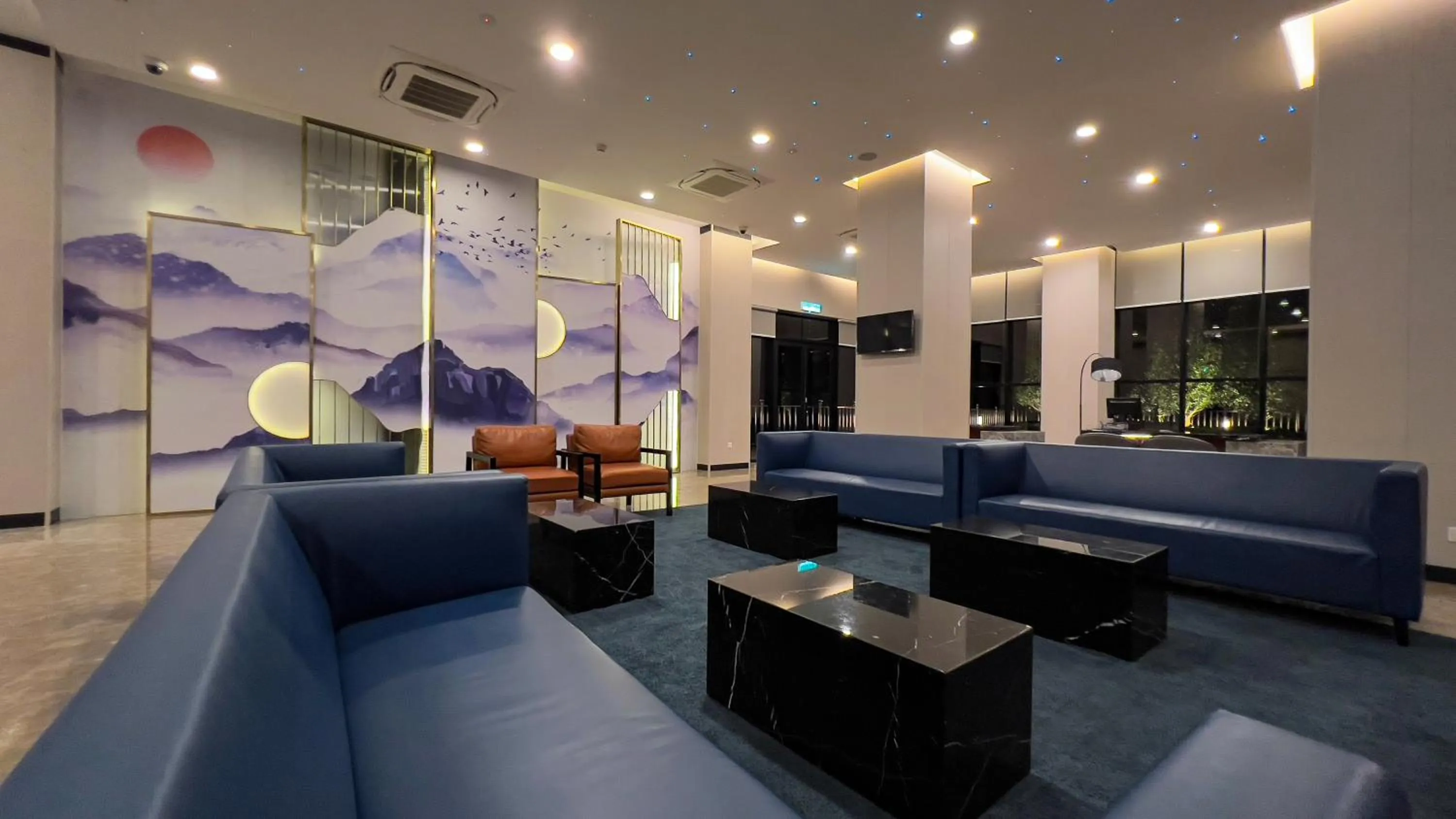 Lobby or reception in The Yanné, Onsen Hotel