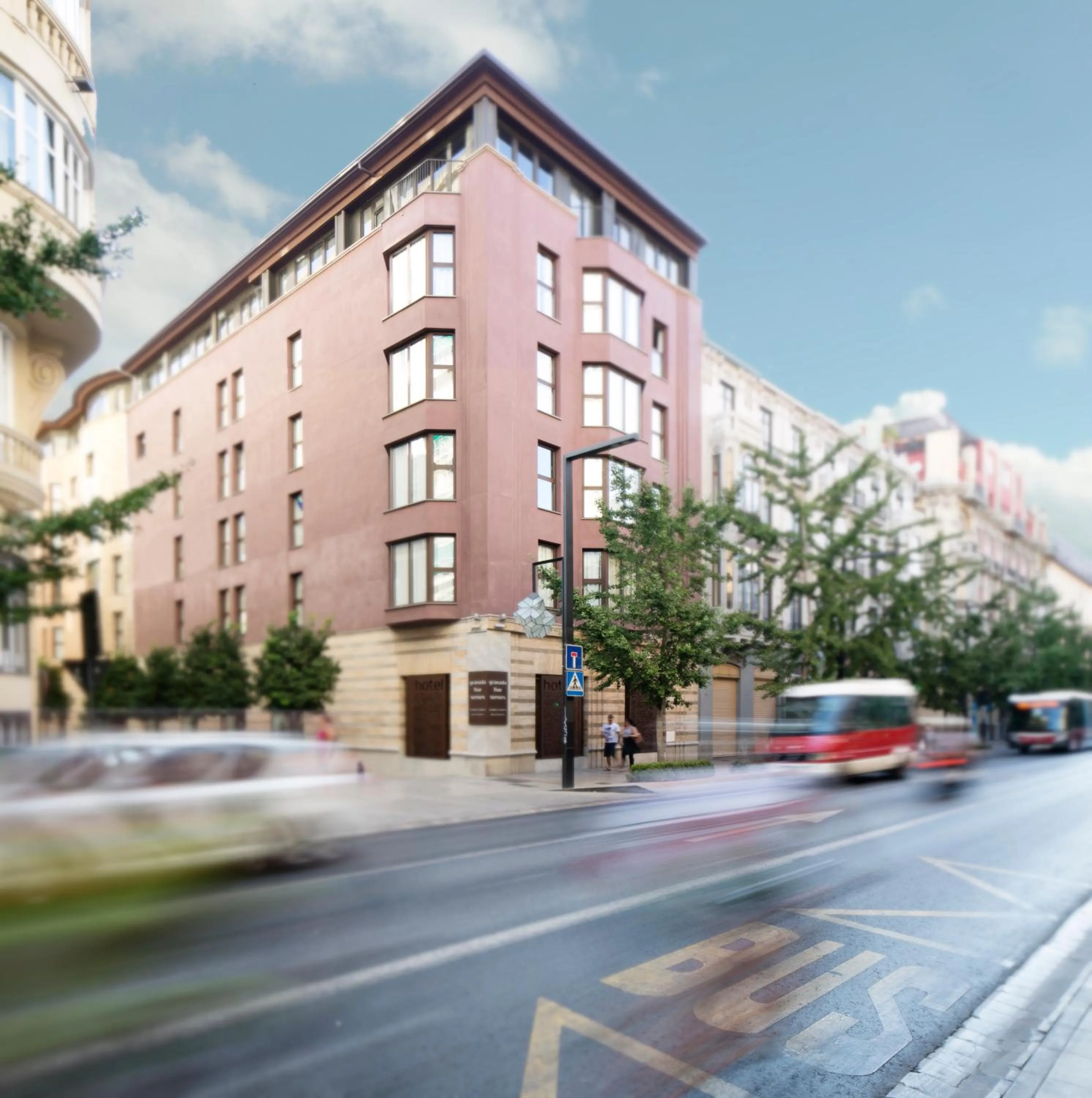 Property building in Hotel Maciá Granada Five Senses Rooms & Suites