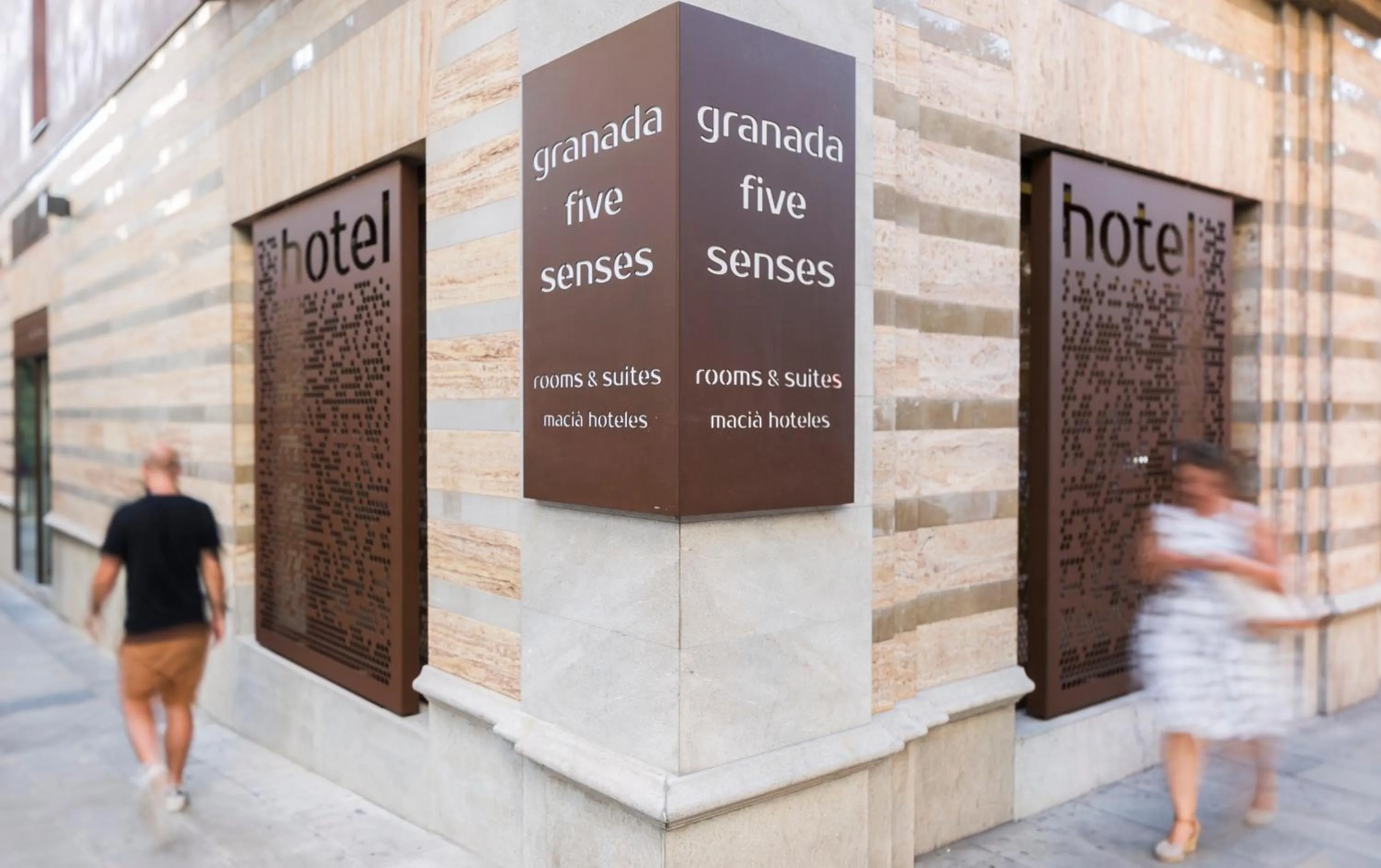 Property building in Hotel Maciá Granada Five Senses Rooms & Suites