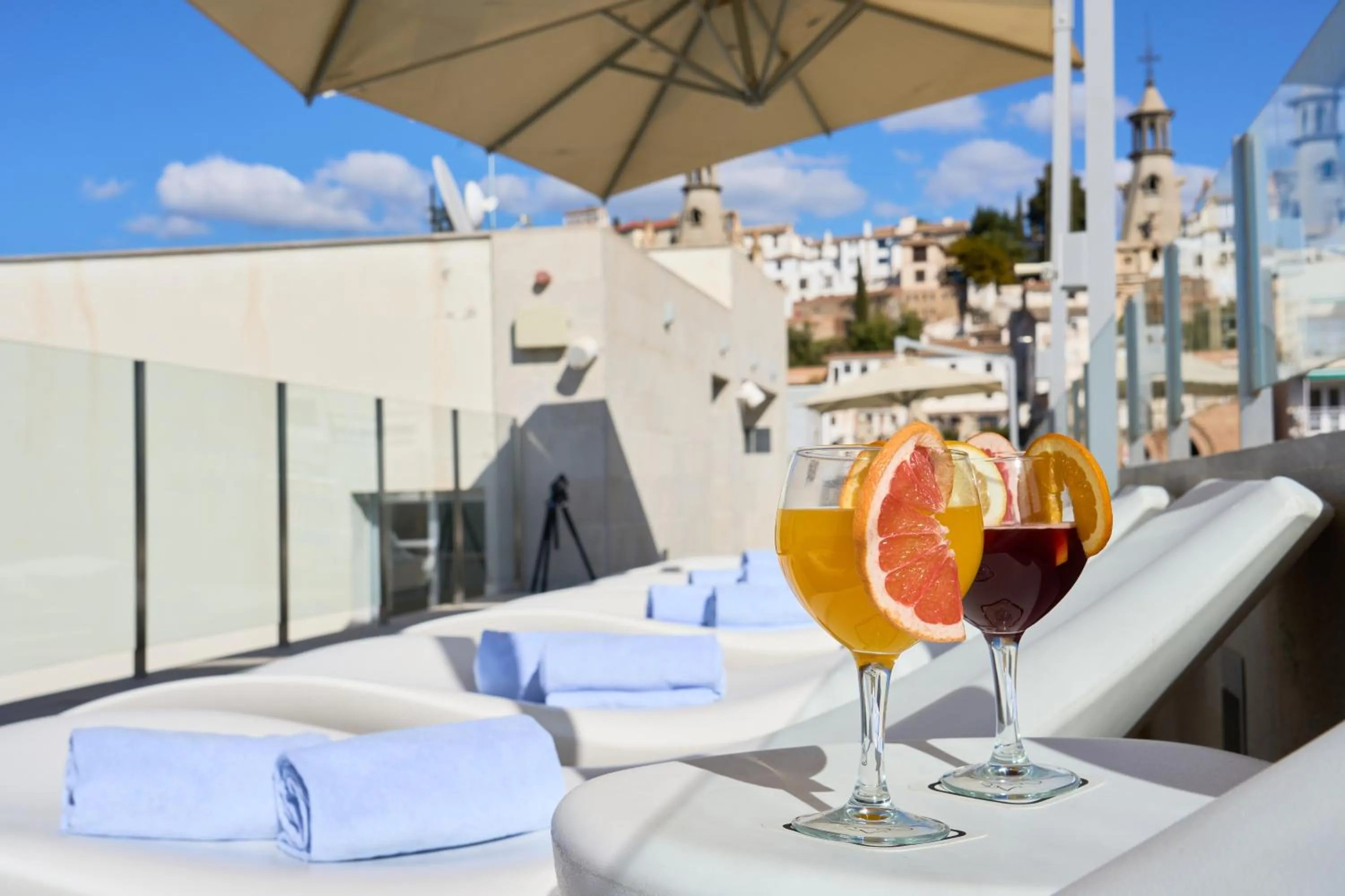 Balcony/Terrace in Hotel Maciá Granada Five Senses Rooms & Suites