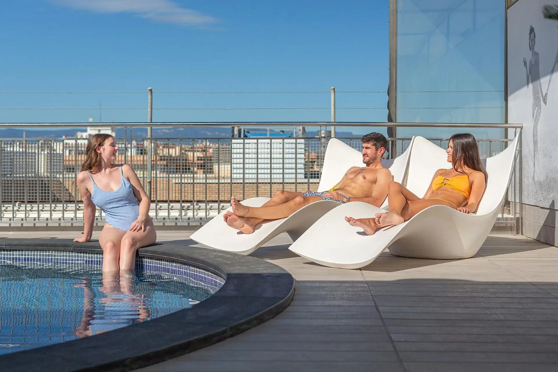 Swimming pool in Num Hotel