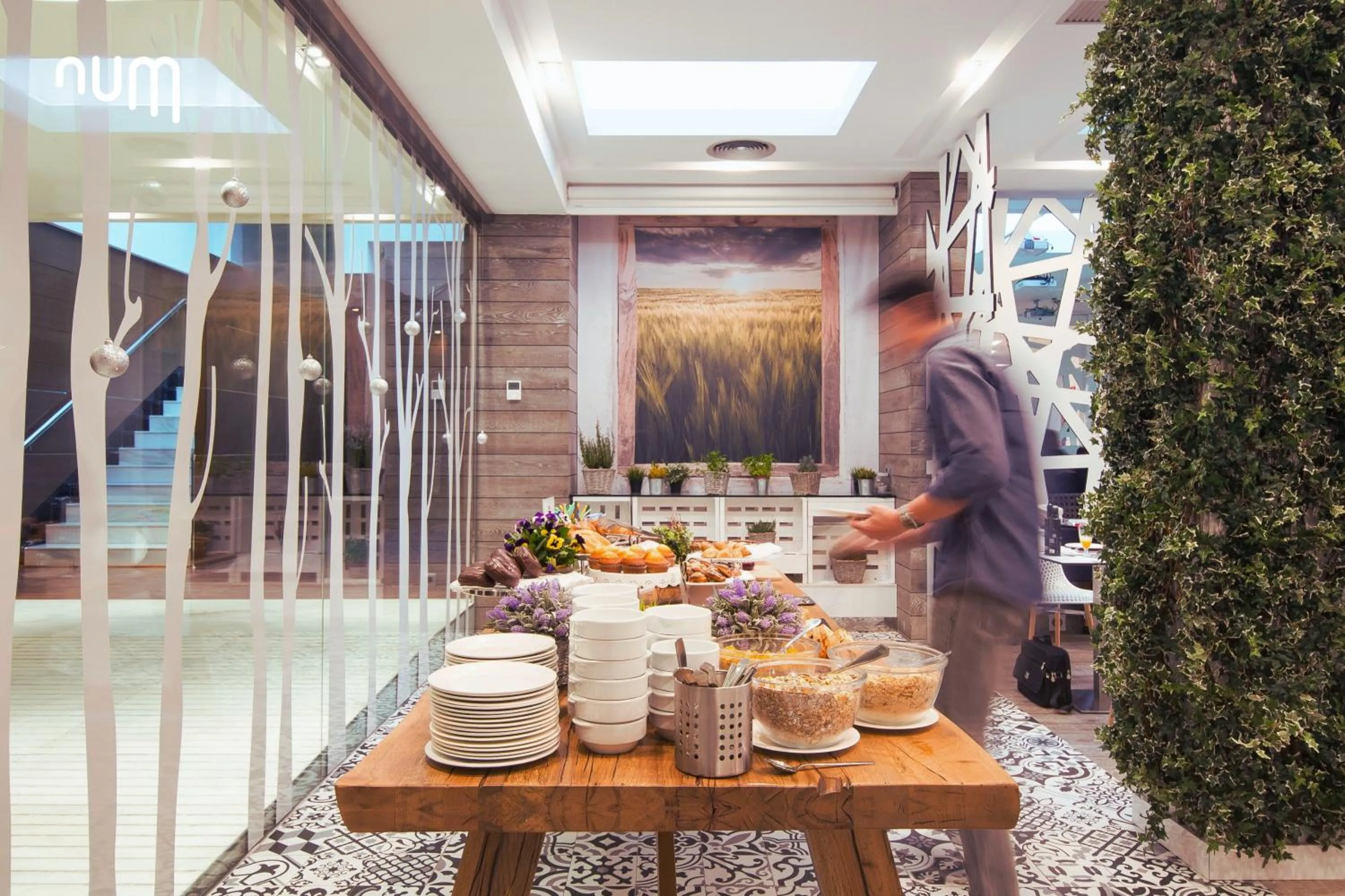 Buffet breakfast in Regente Aragón Gastronómico