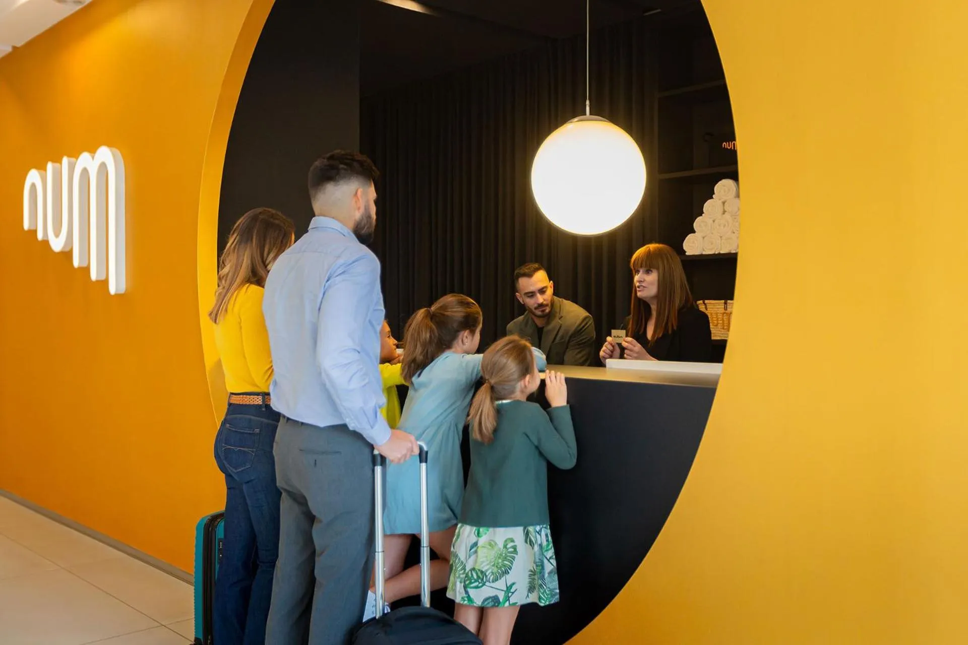 Lobby or reception in Num Hotel