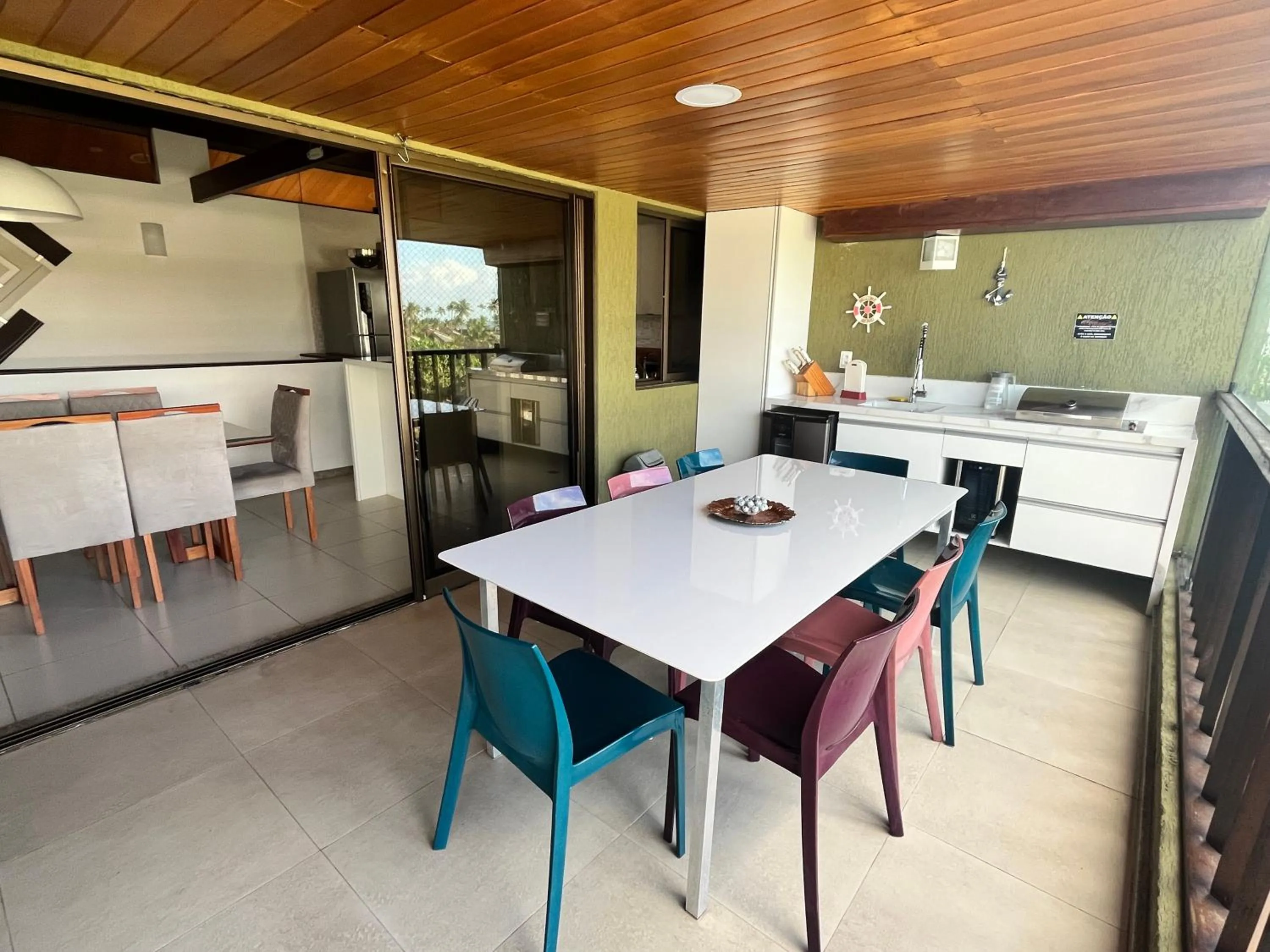 Balcony/Terrace in Duplex de Luxo - Muro Alto Malawí