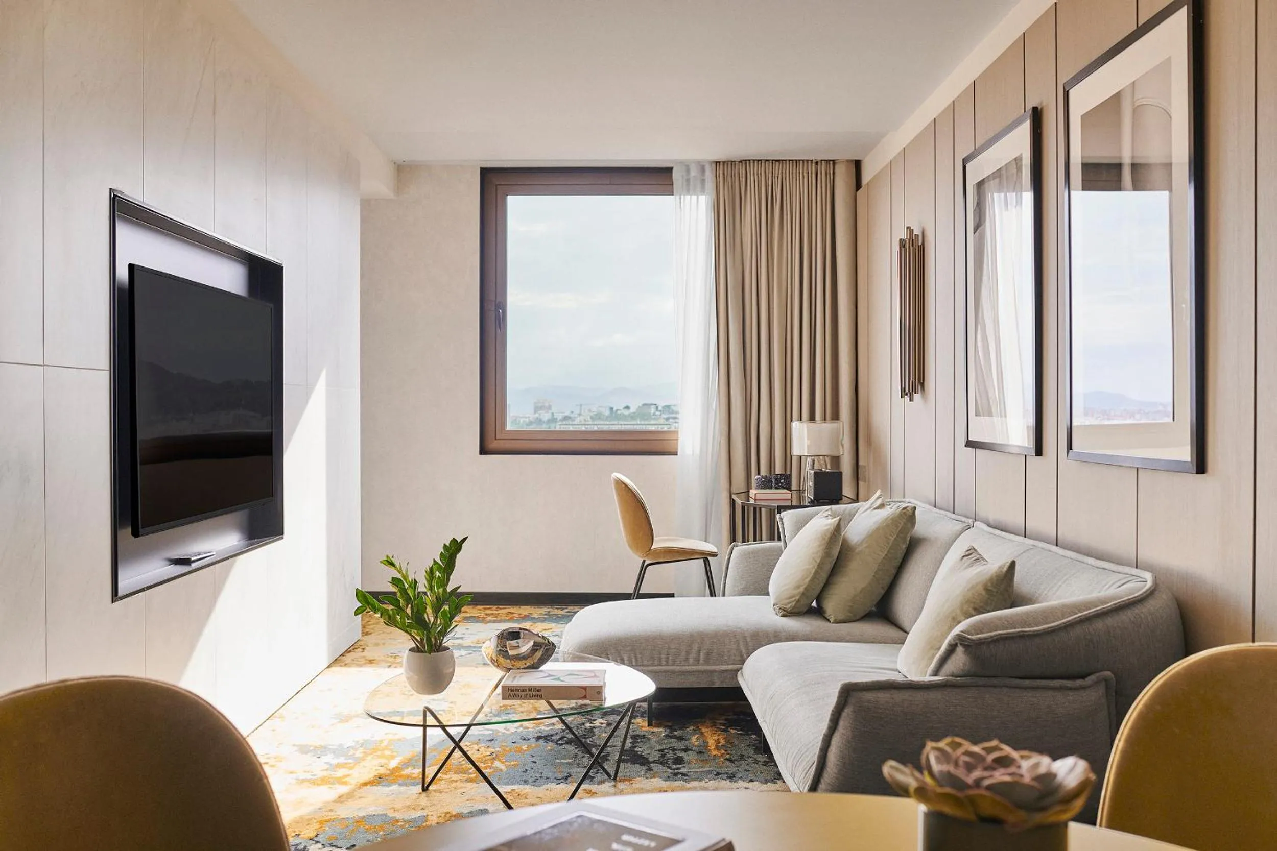 View (from property/room) in Grand Hyatt Barcelona