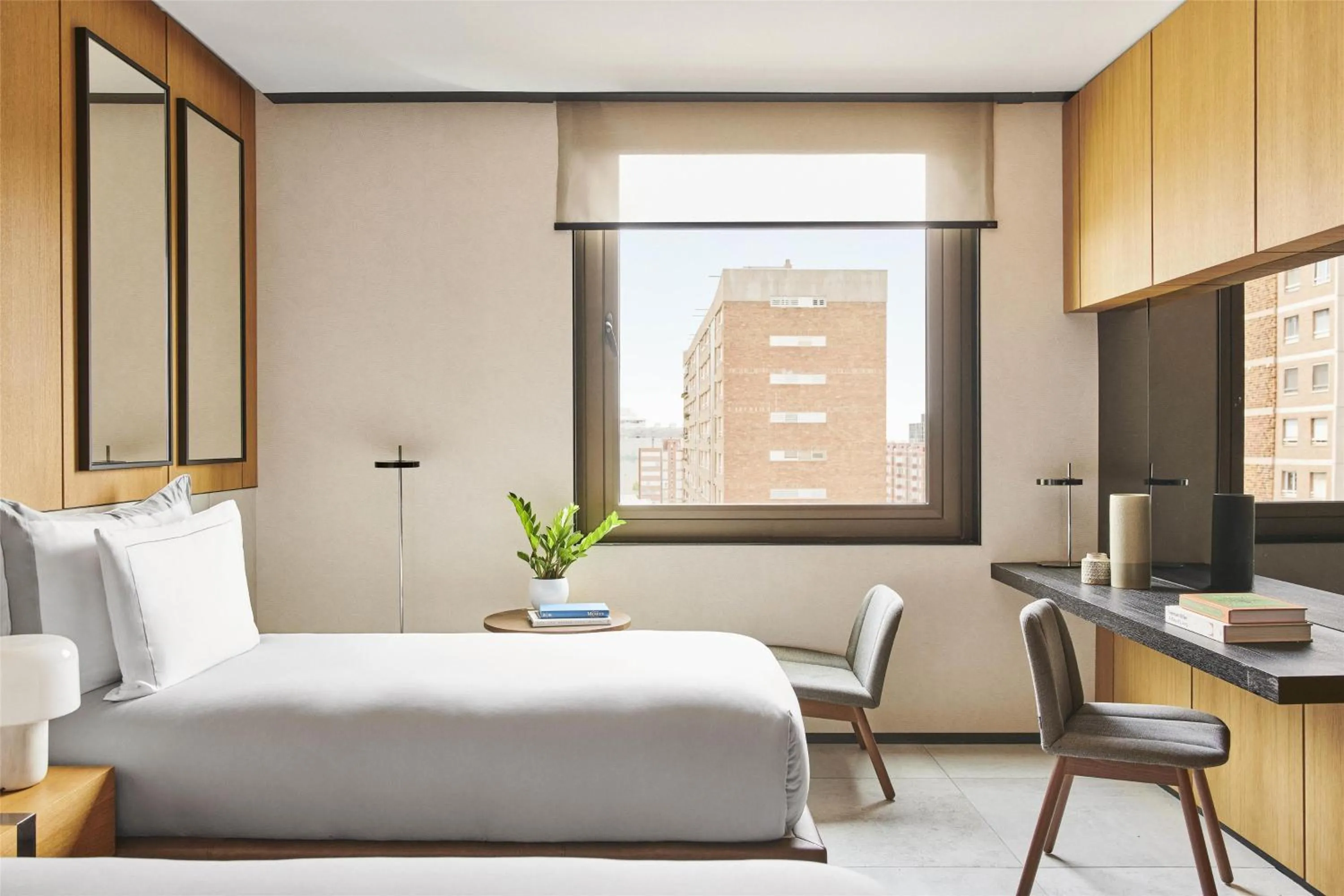 Bedroom, Bed in Grand Hyatt Barcelona