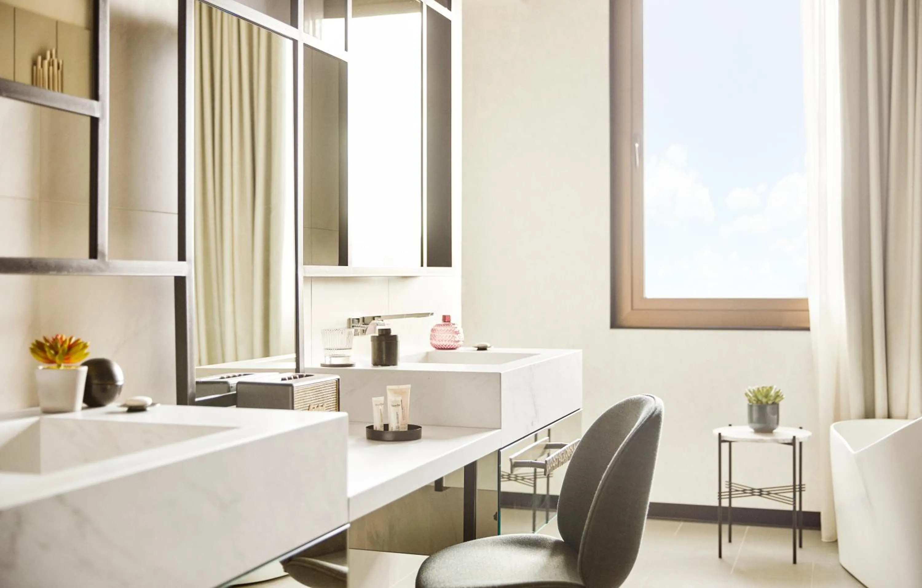 Bathroom in Grand Hyatt Barcelona