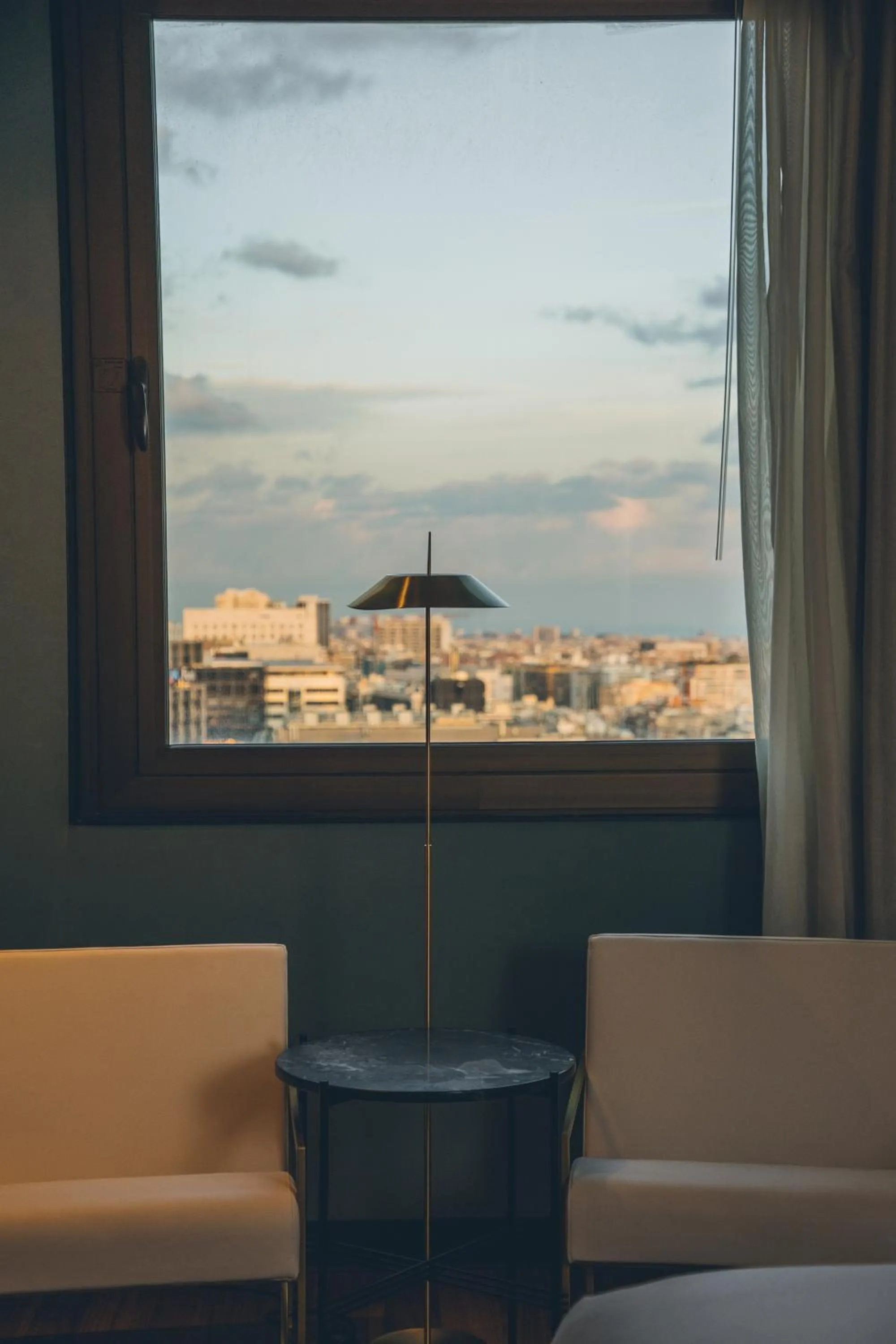 Seating area in Grand Hyatt Barcelona
