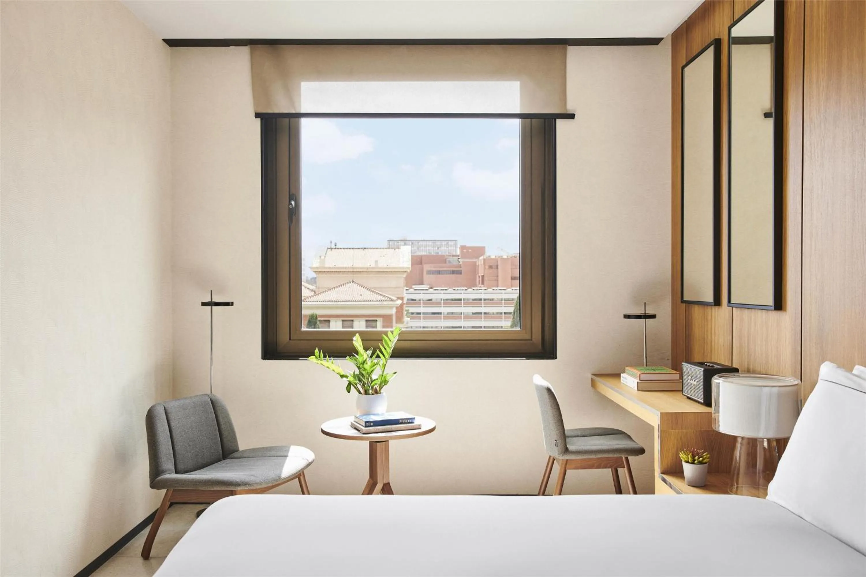 Bedroom, Bed in Grand Hyatt Barcelona