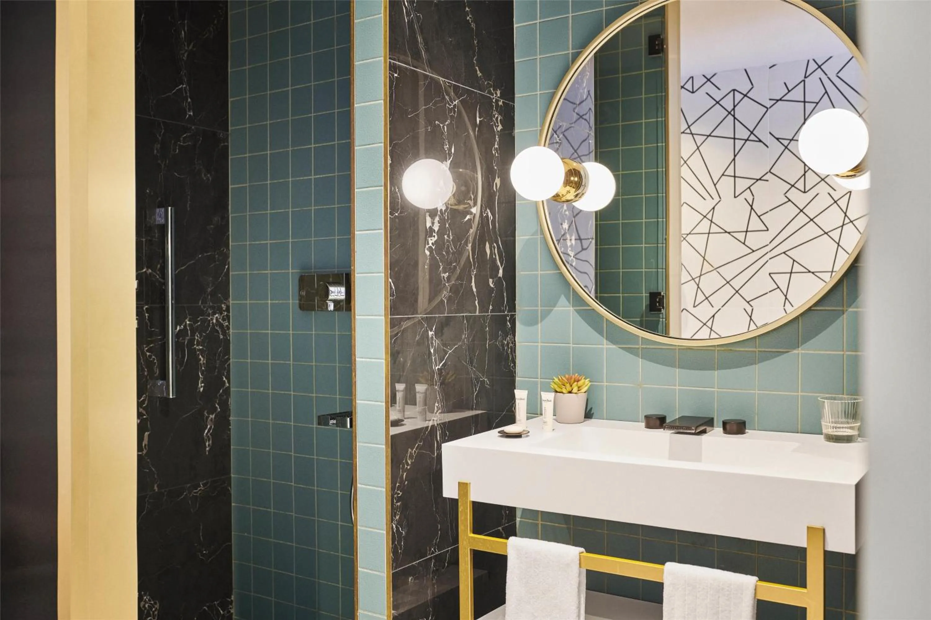 Bathroom in Grand Hyatt Barcelona