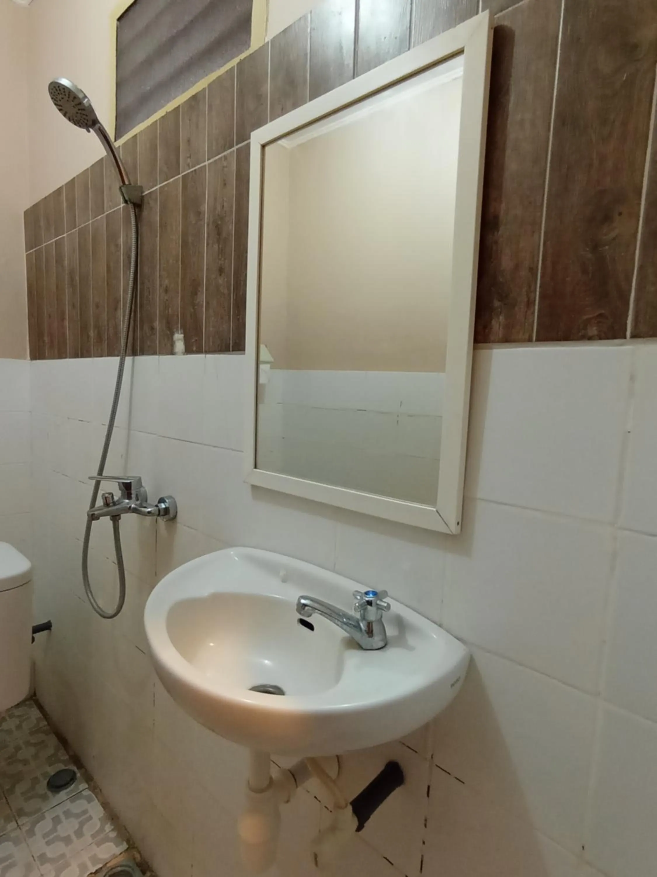 Shower in Lita Homestay