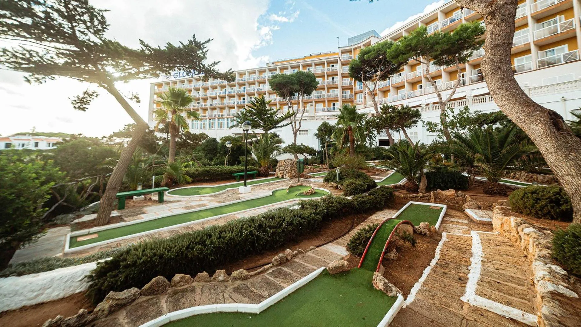 Minigolf in Globales Almirante Farragut