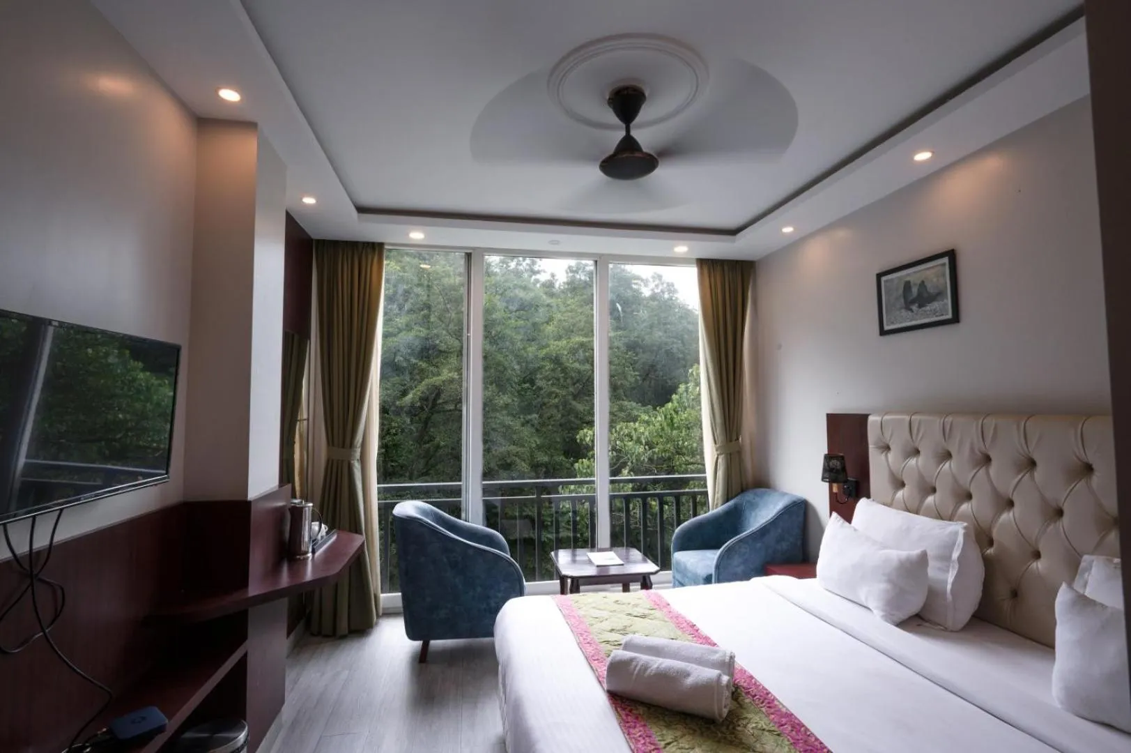 Living room in Avianna Gangtok Resort & Spa