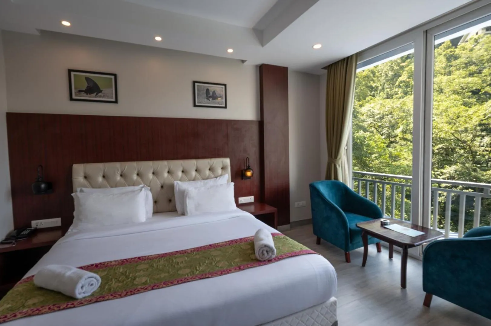 Balcony/Terrace in Avianna Gangtok Resort & Spa