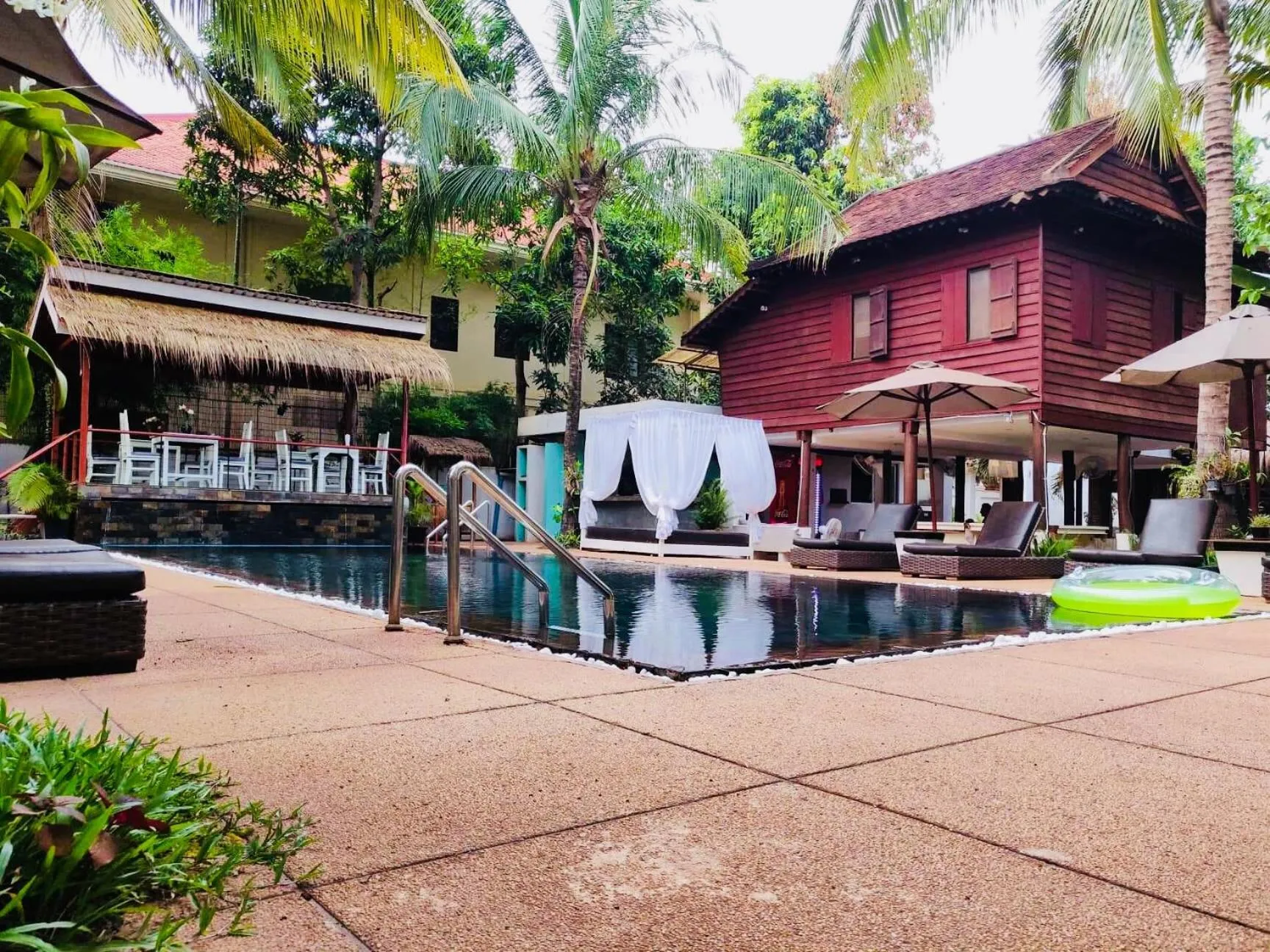 Swimming pool in Apsara Greenland Boutique Villa & Resort