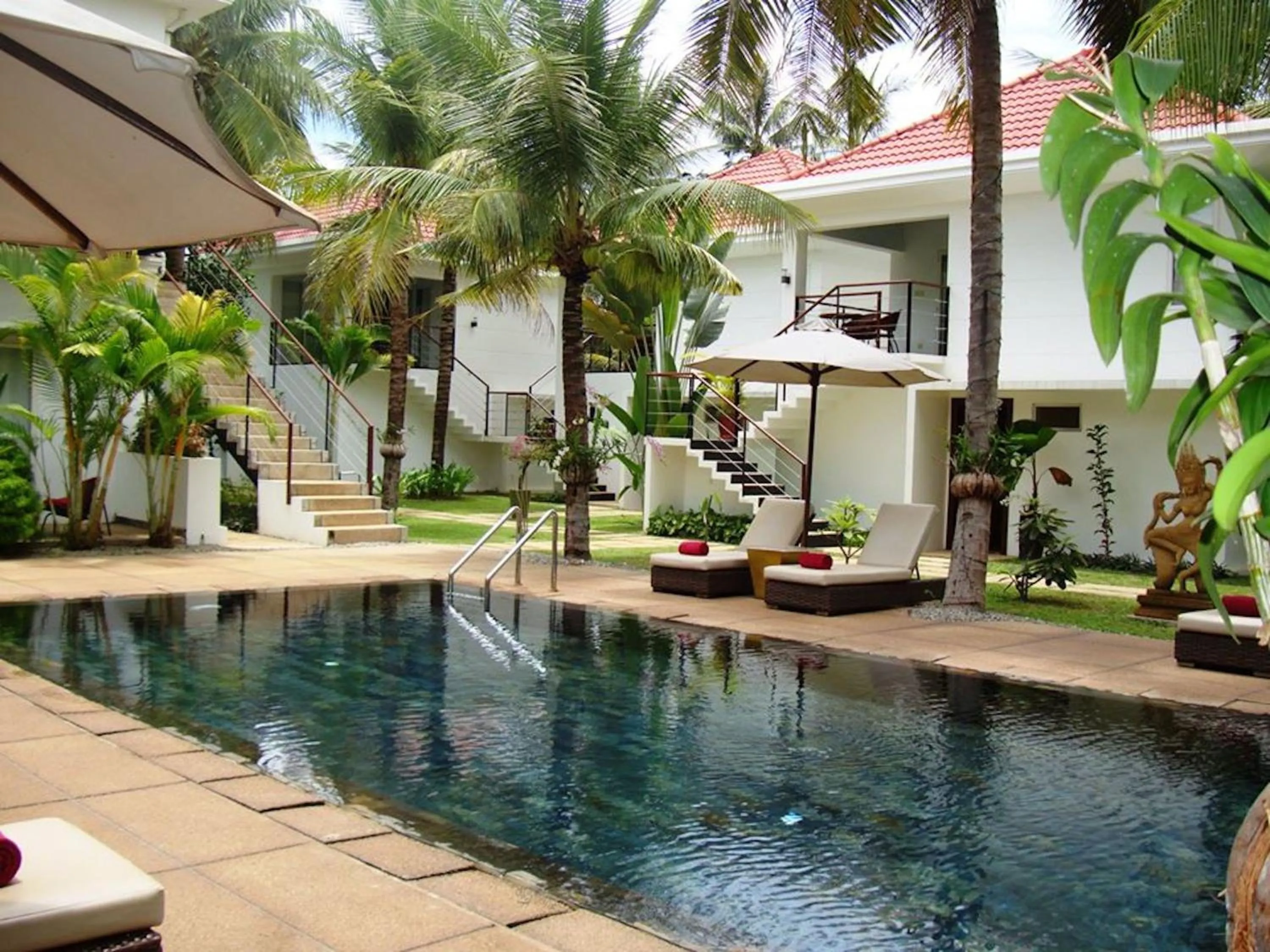 Garden in Apsara Greenland Boutique Villa & Resort