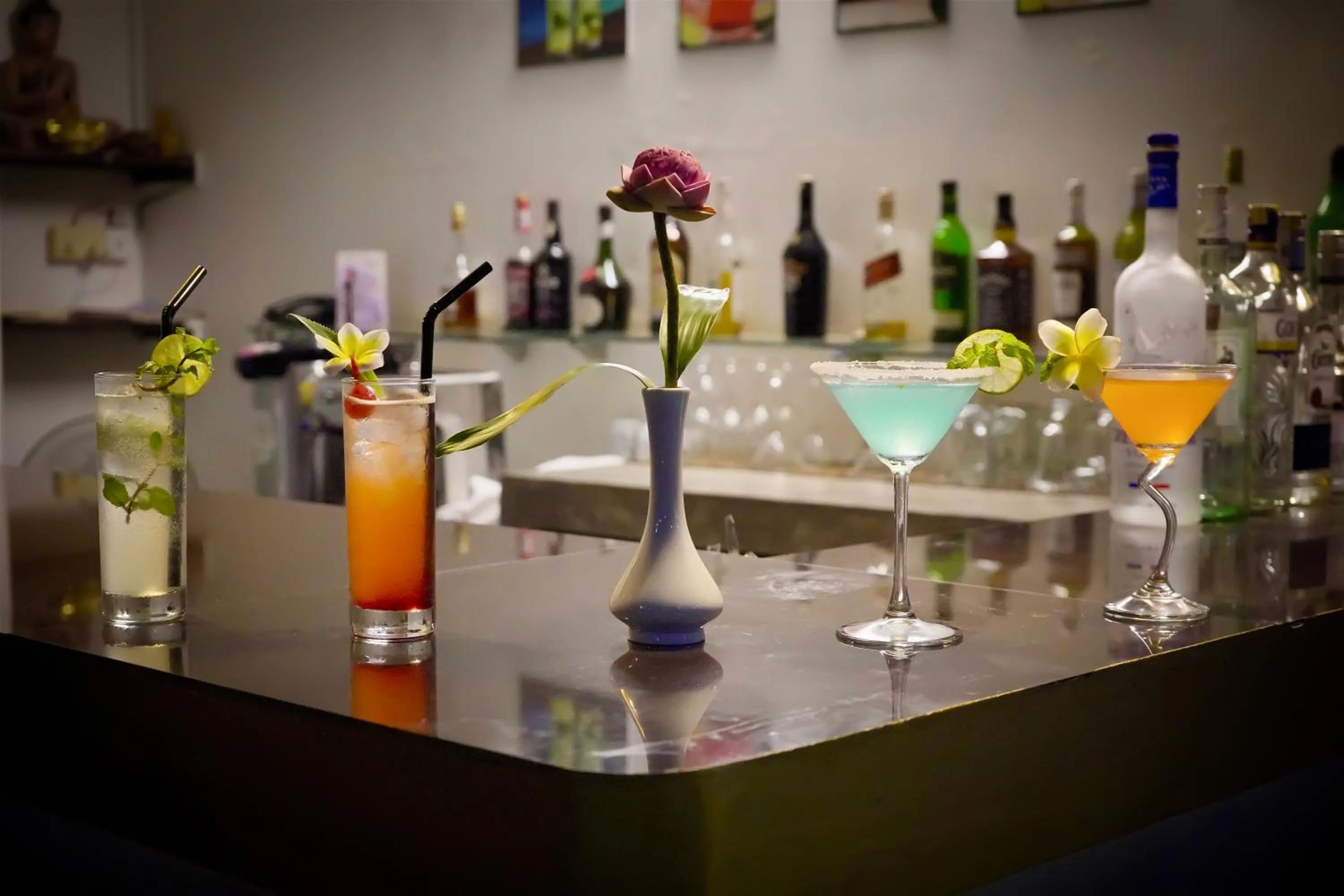 Lounge or bar in Apsara Greenland Boutique Villa & Resort