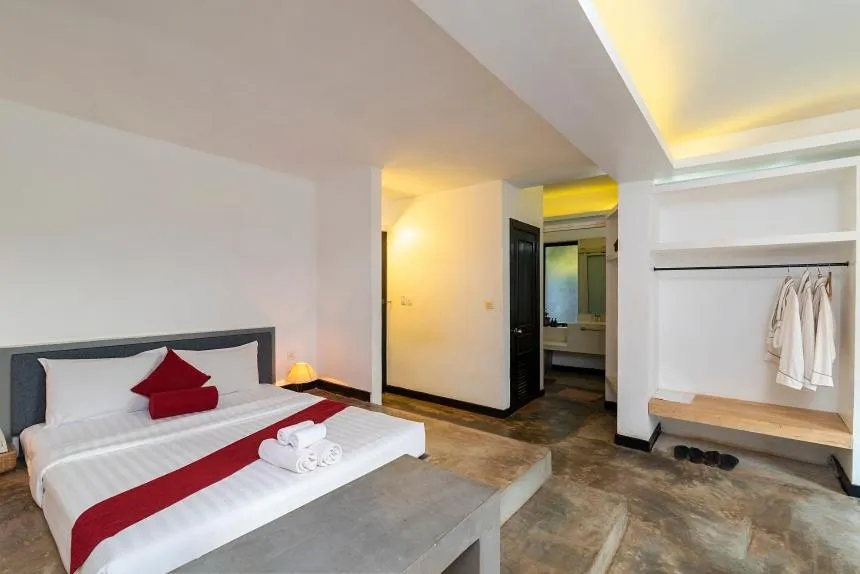 Bed in Apsara Greenland Boutique Villa & Resort