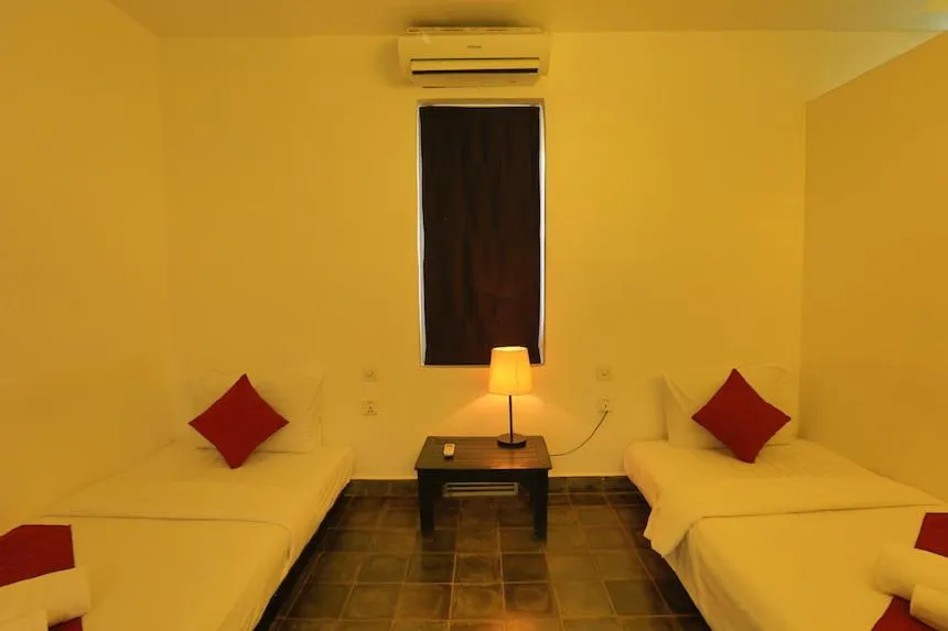 Bed in Apsara Greenland Boutique Villa & Resort