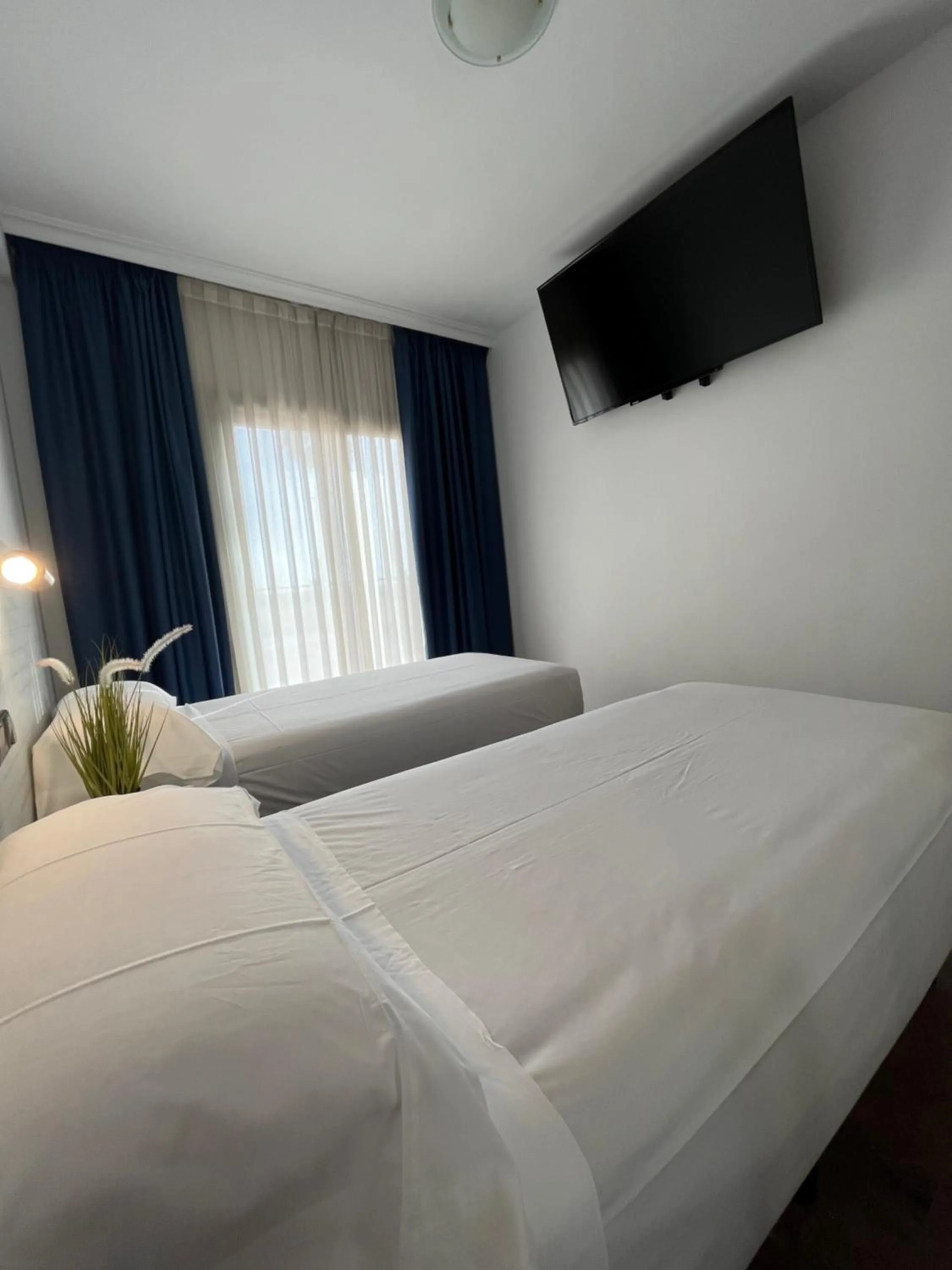 Bed in Hotel Port Sitges