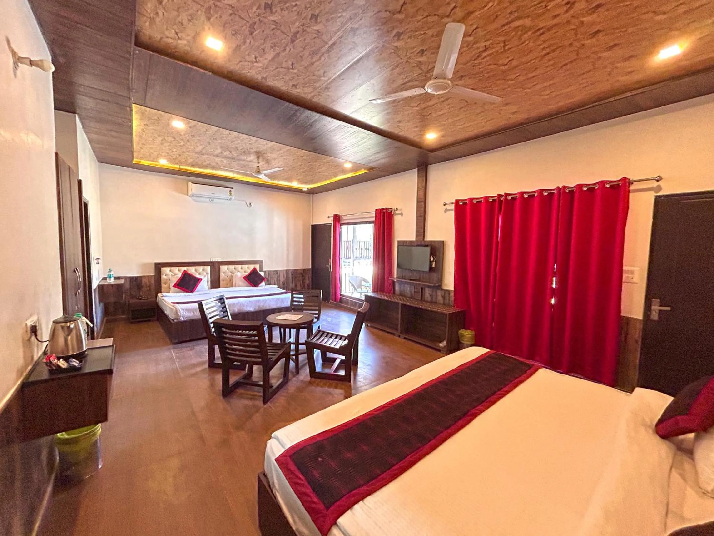 Property building, Bed in DLS MJ River Resort, Rishikesh