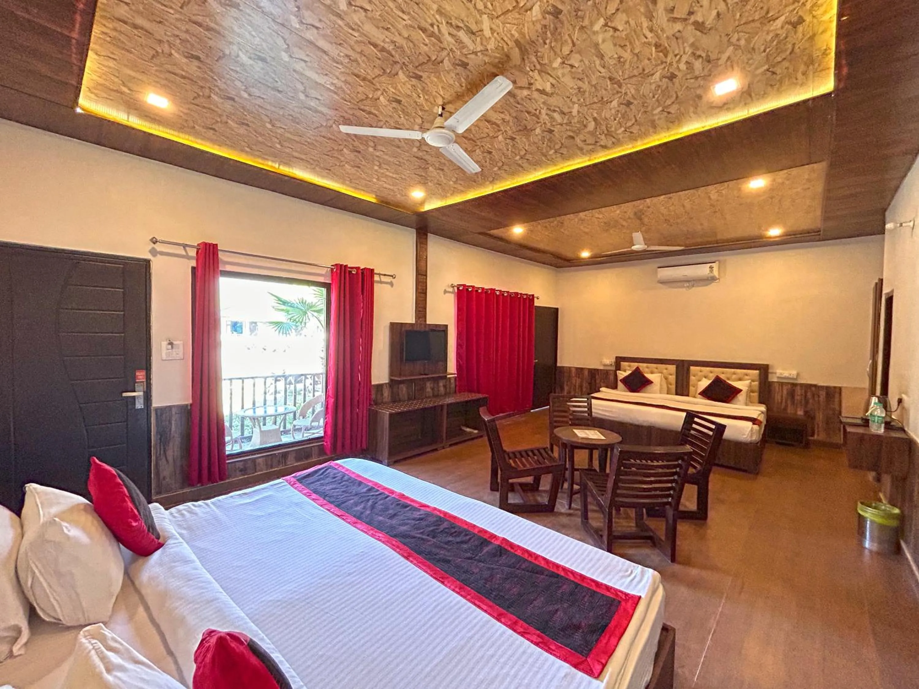 Property building, Bed in DLS MJ River Resort, Rishikesh