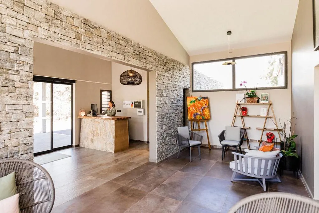 Lobby or reception in Sarana Hôtel & Spa