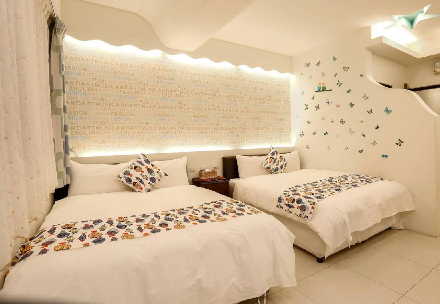 Bed in Lucky Star Homestay